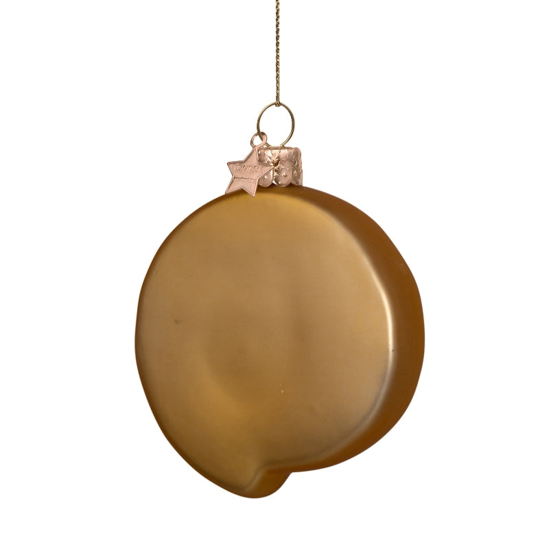 Vondels Christbaumschmuck CINNAMON ROLL braun | H 8cm