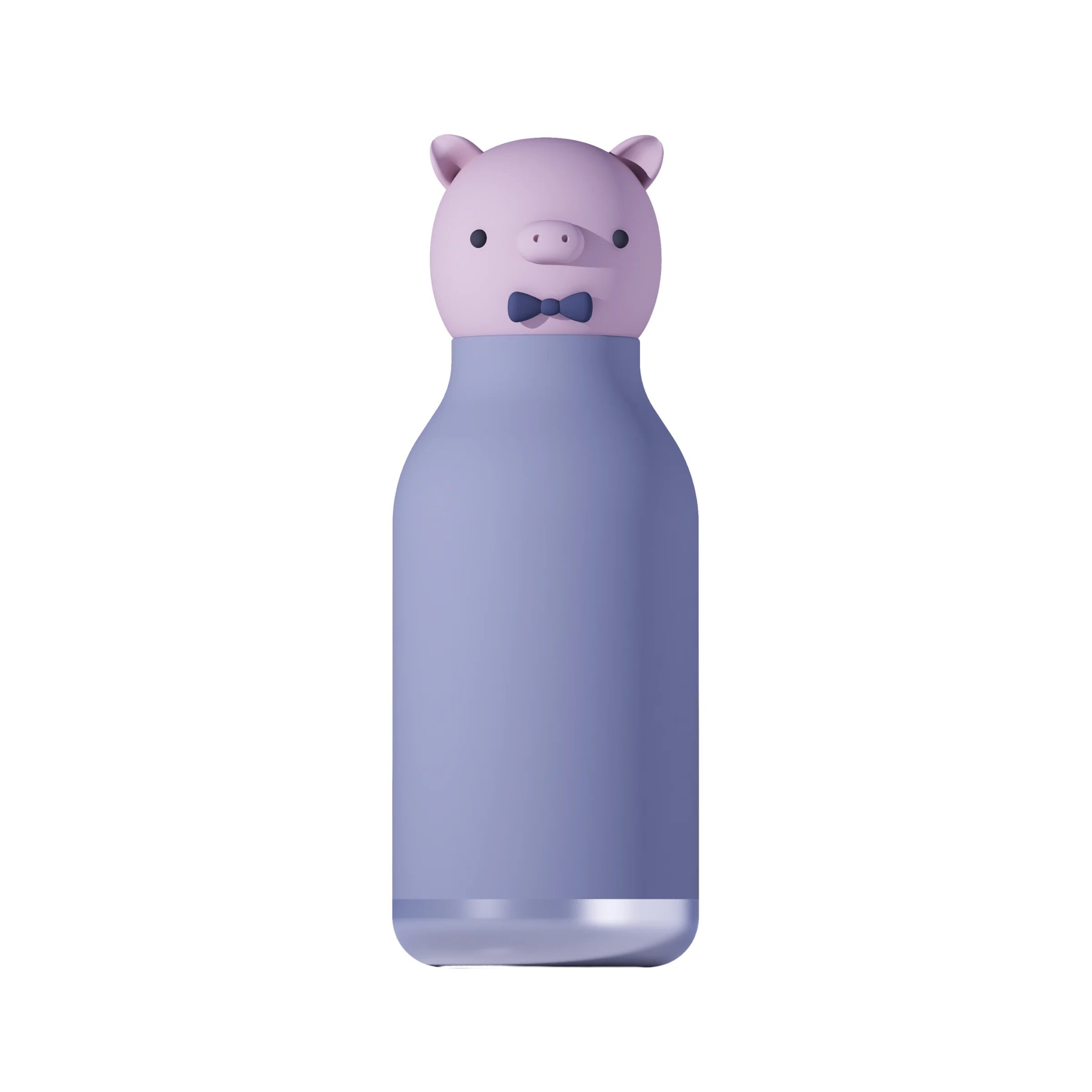 Asobu® Kindertrinkflasche BESTIE mit Strohhalm 460ml - SCHWEIN