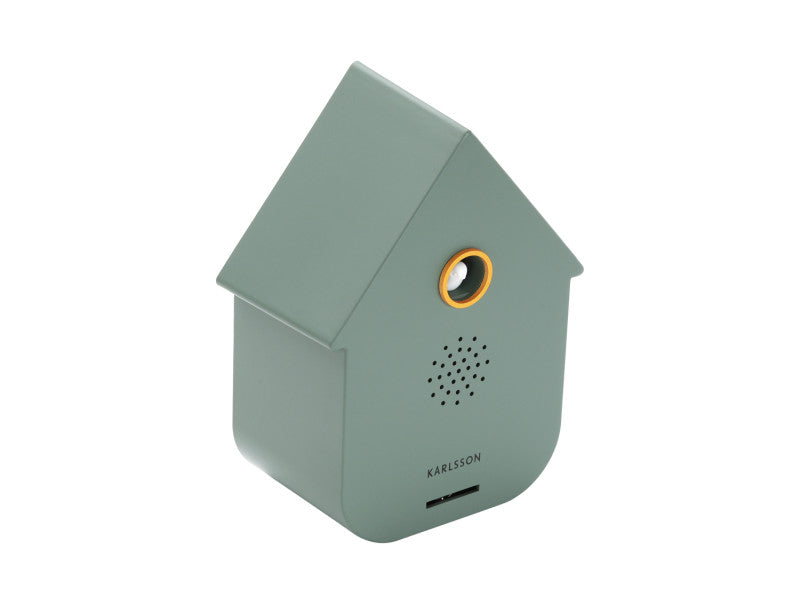 Karlsson Sound BOX MODERN CUCKOO grün | 7,5x11,5x5cm