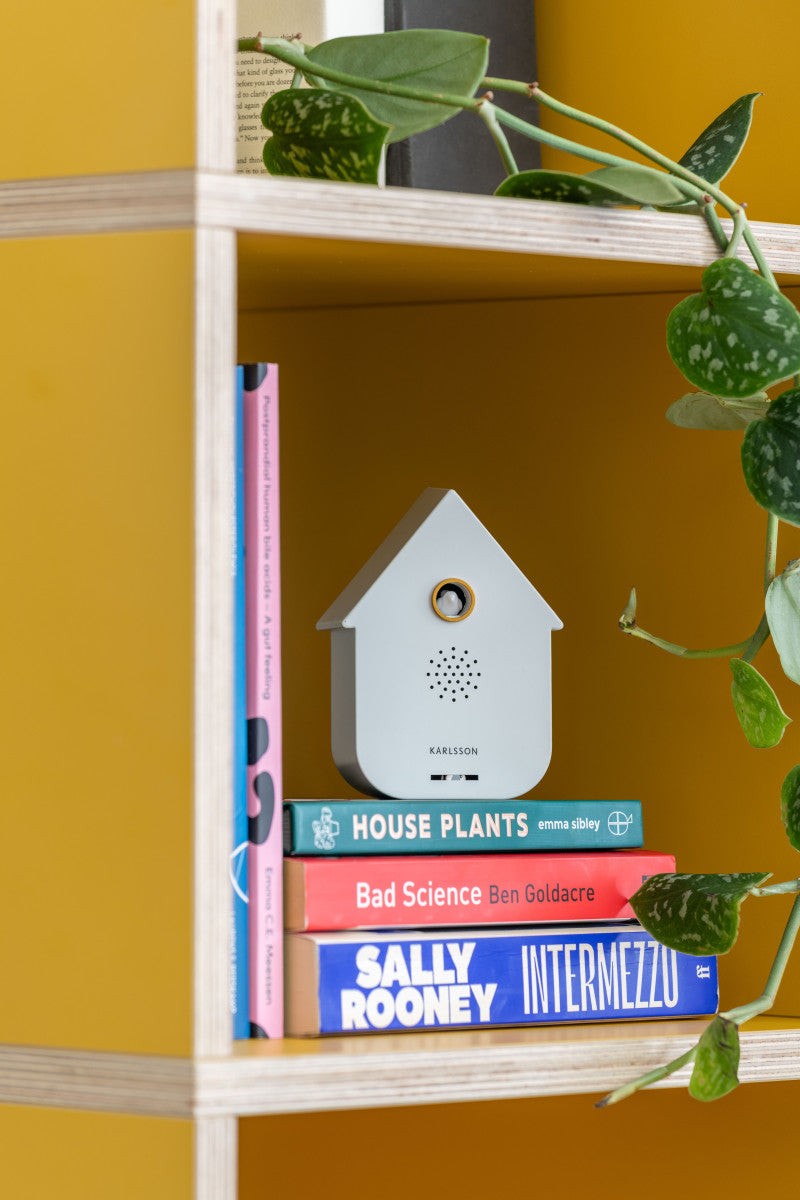 Karlsson Sound BOX MODERN CUCKOO weiß | 7,5x11,5x5cm