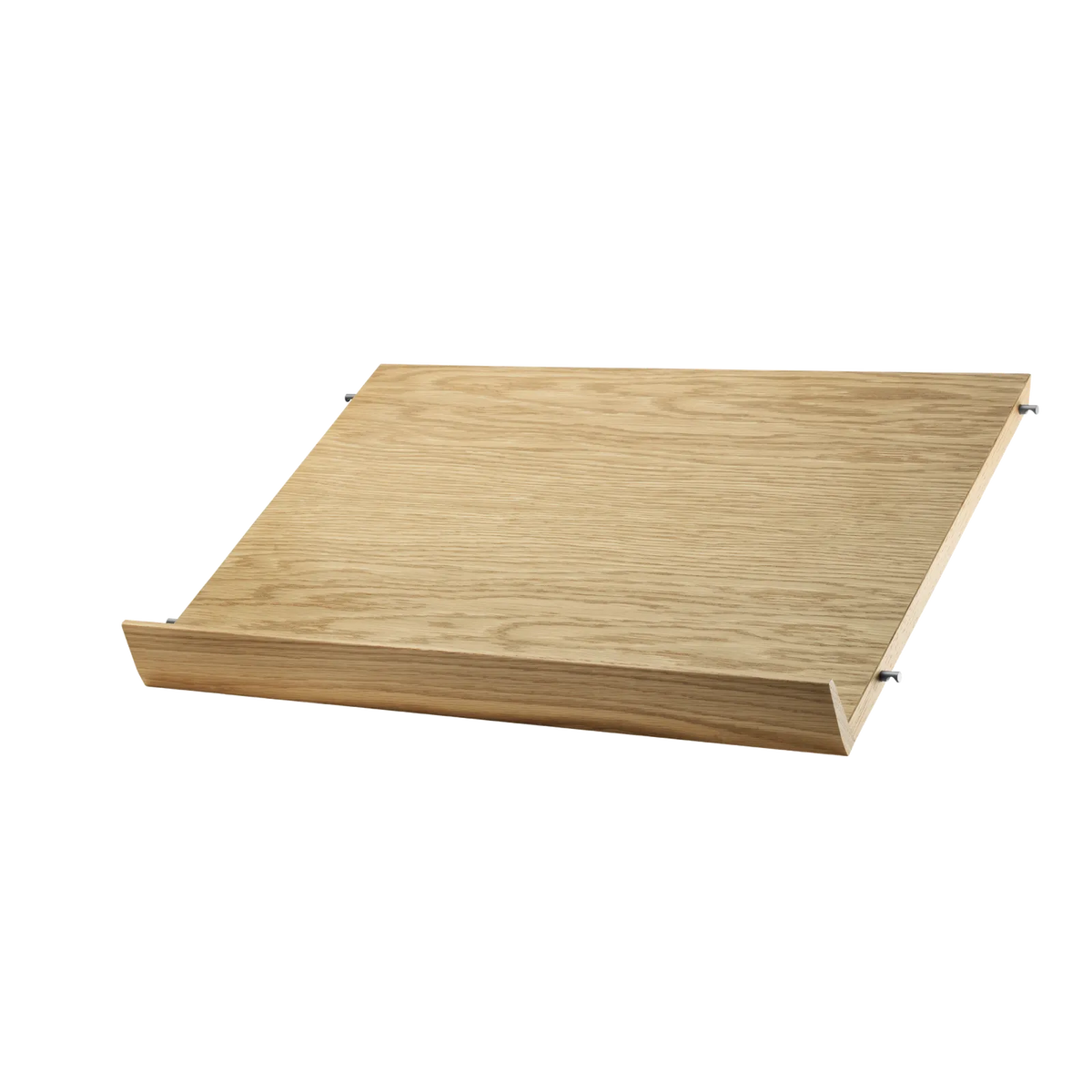 String Furniture Zeitschriftenablage Holz B58 x T30 x H15, Eiche