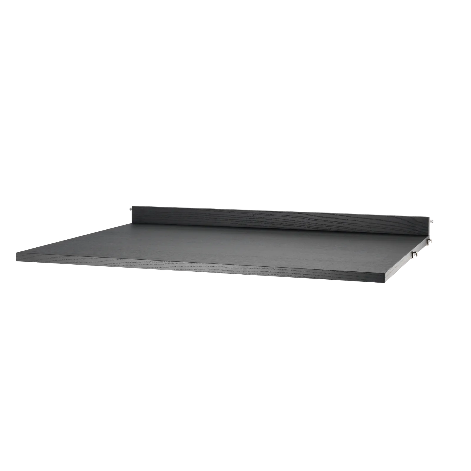 String Furniture Schreibtisch B78 x T58, Schwarz gebeizte Esche