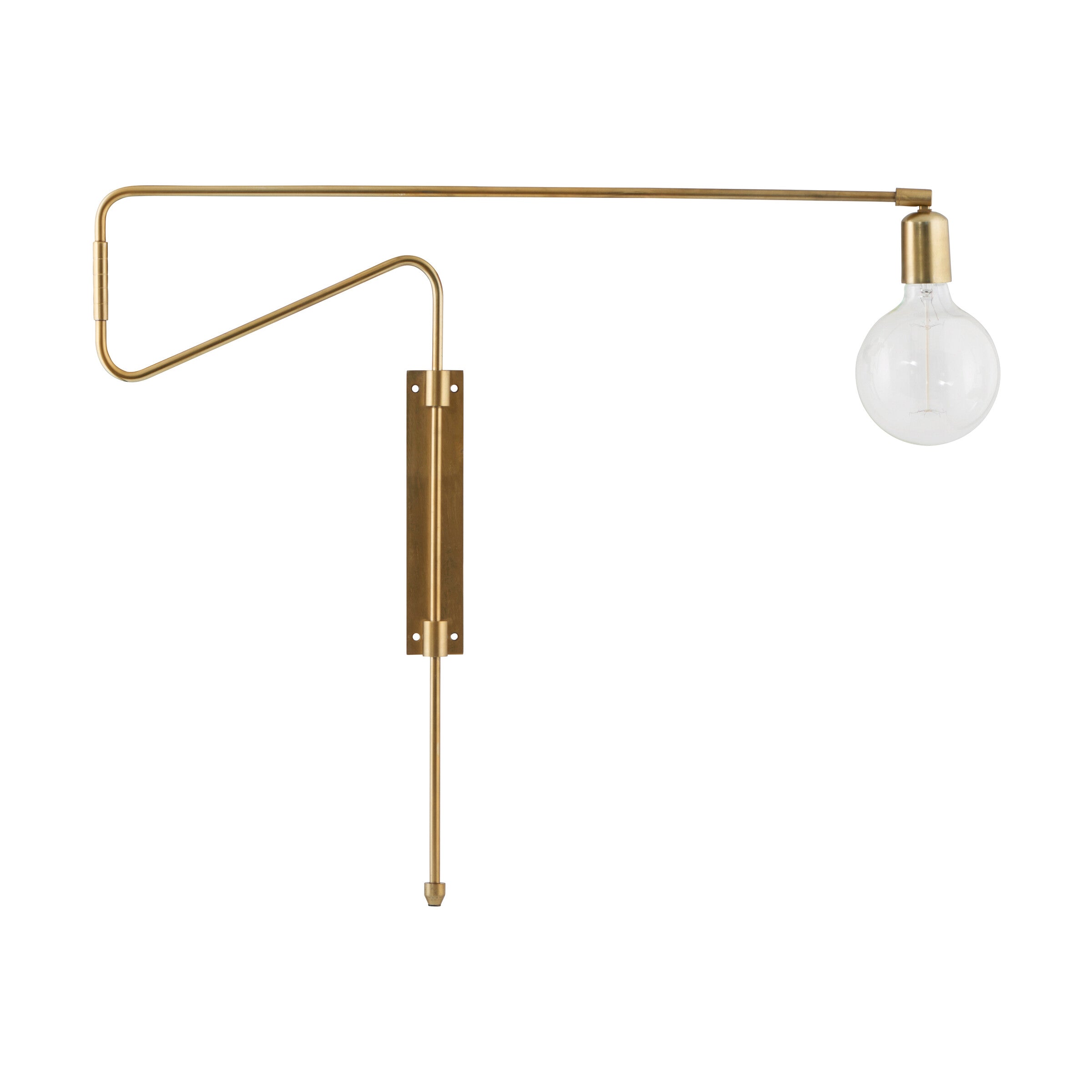 House Doctor Wandleuchte SWING V1 Messing