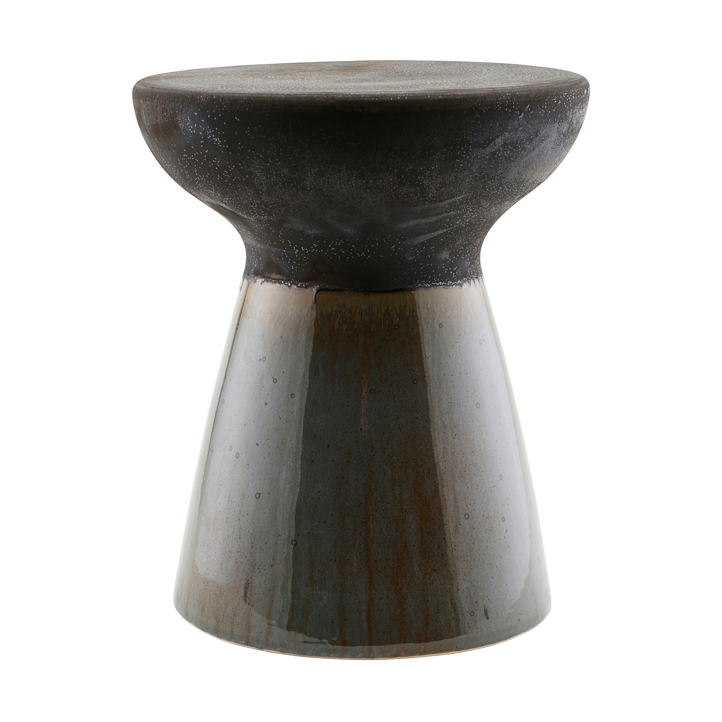 House Doctor Hocker PABLO grün/braun