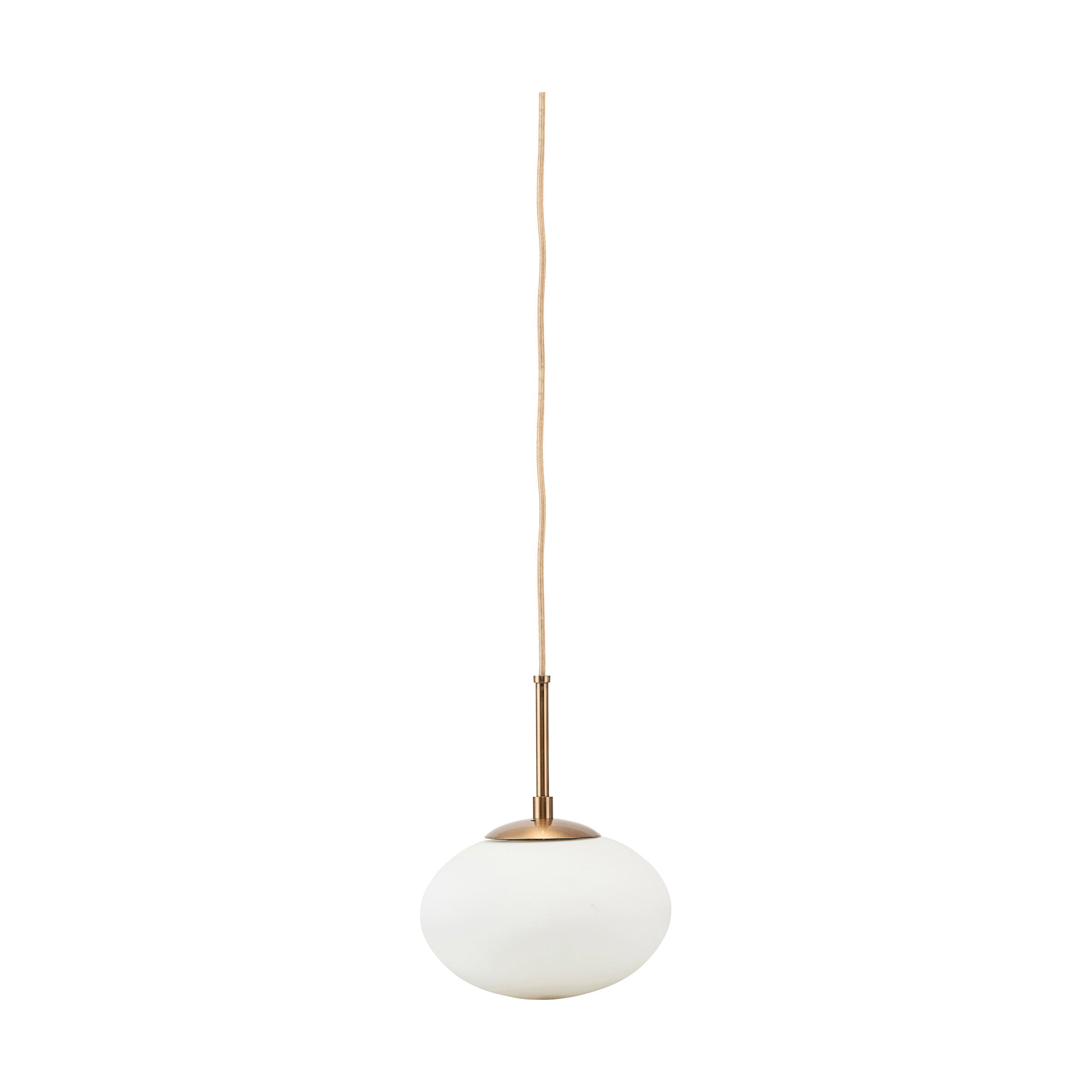House Doctor Lampe OPAL weiß | 22x22x17cm