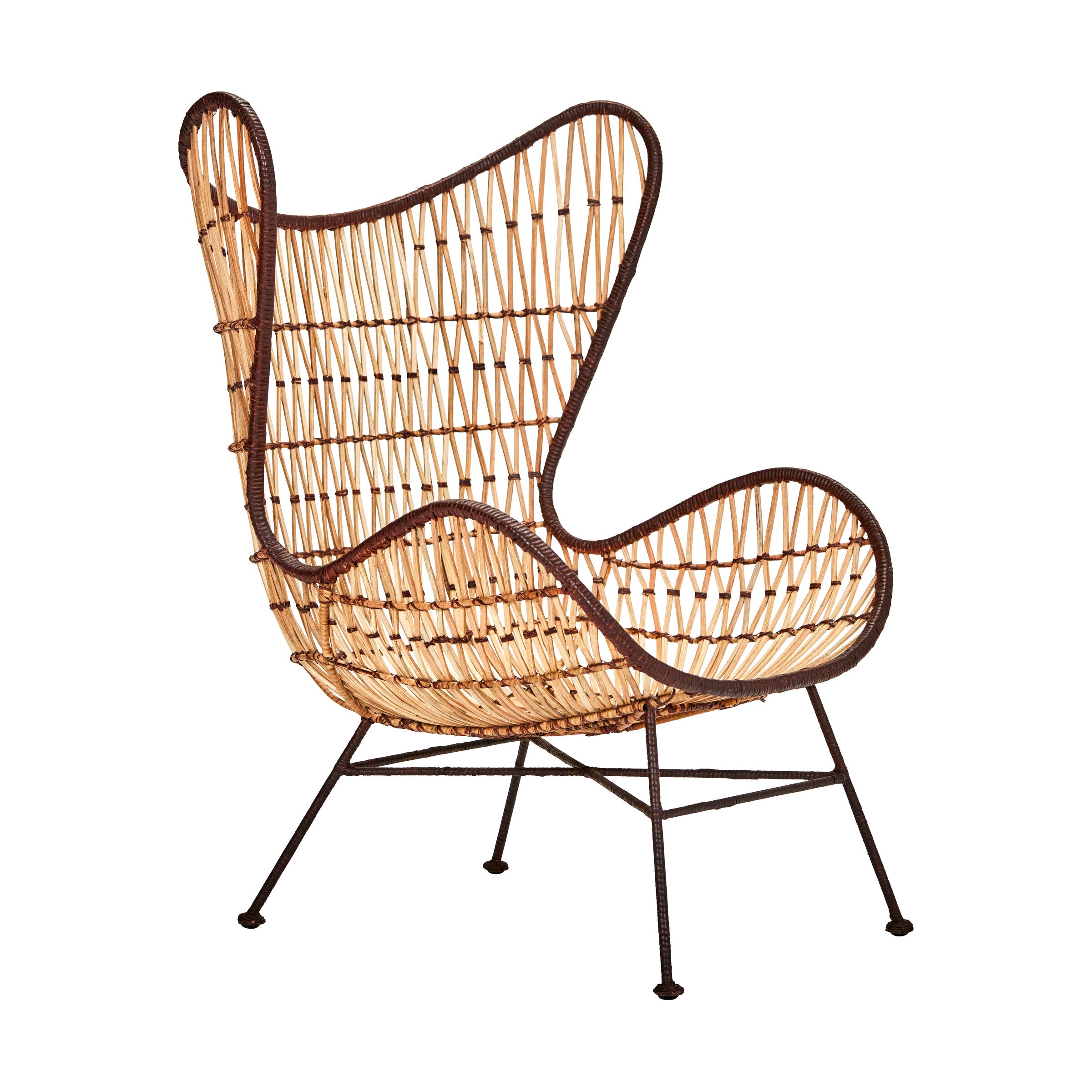 House Doctor Lounge-Stuhl FLOW natur