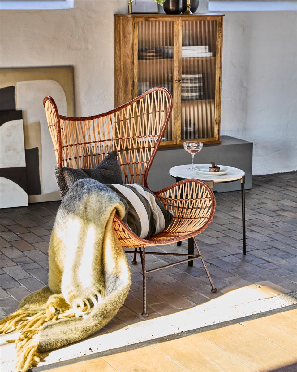 House Doctor Lounge-Stuhl FLOW natur