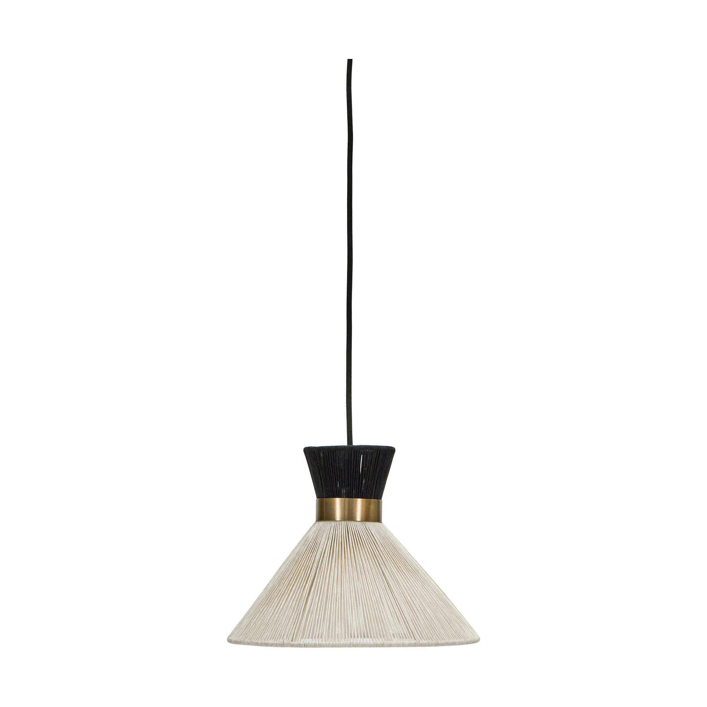 House Doctor Lampe CORD schwarz