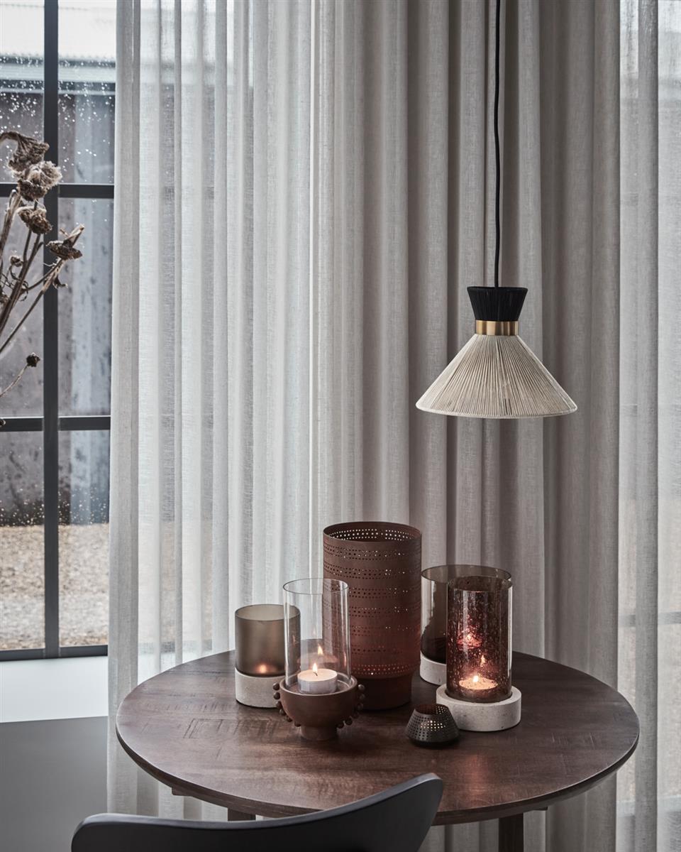 House Doctor Lampe CORD schwarz