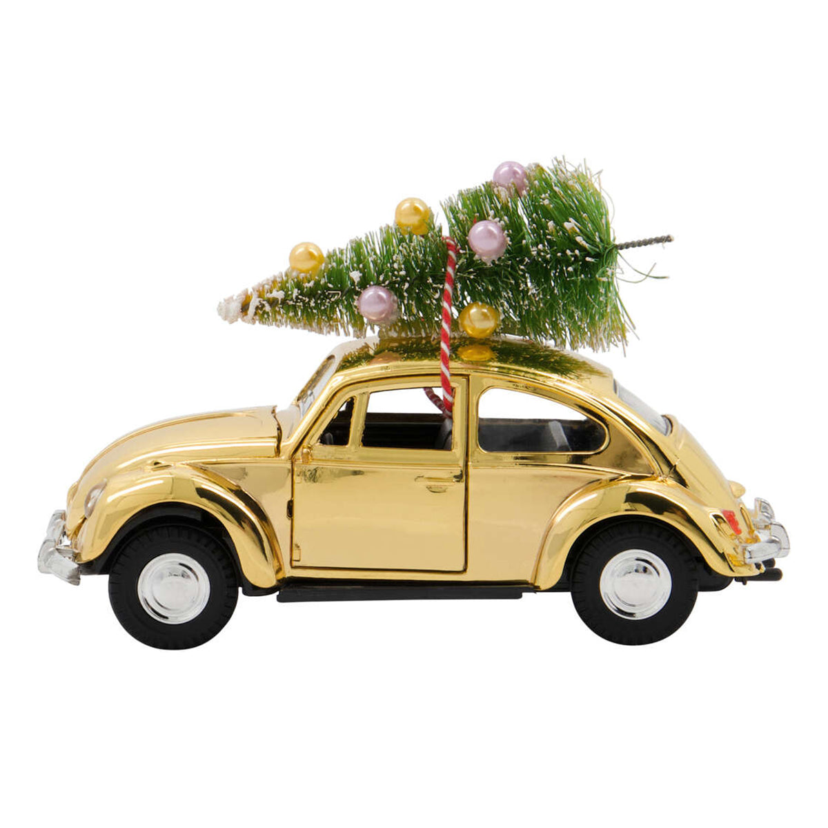 House Doctor Dekoration XMAS CAR gold | 5x8x12,5 cm