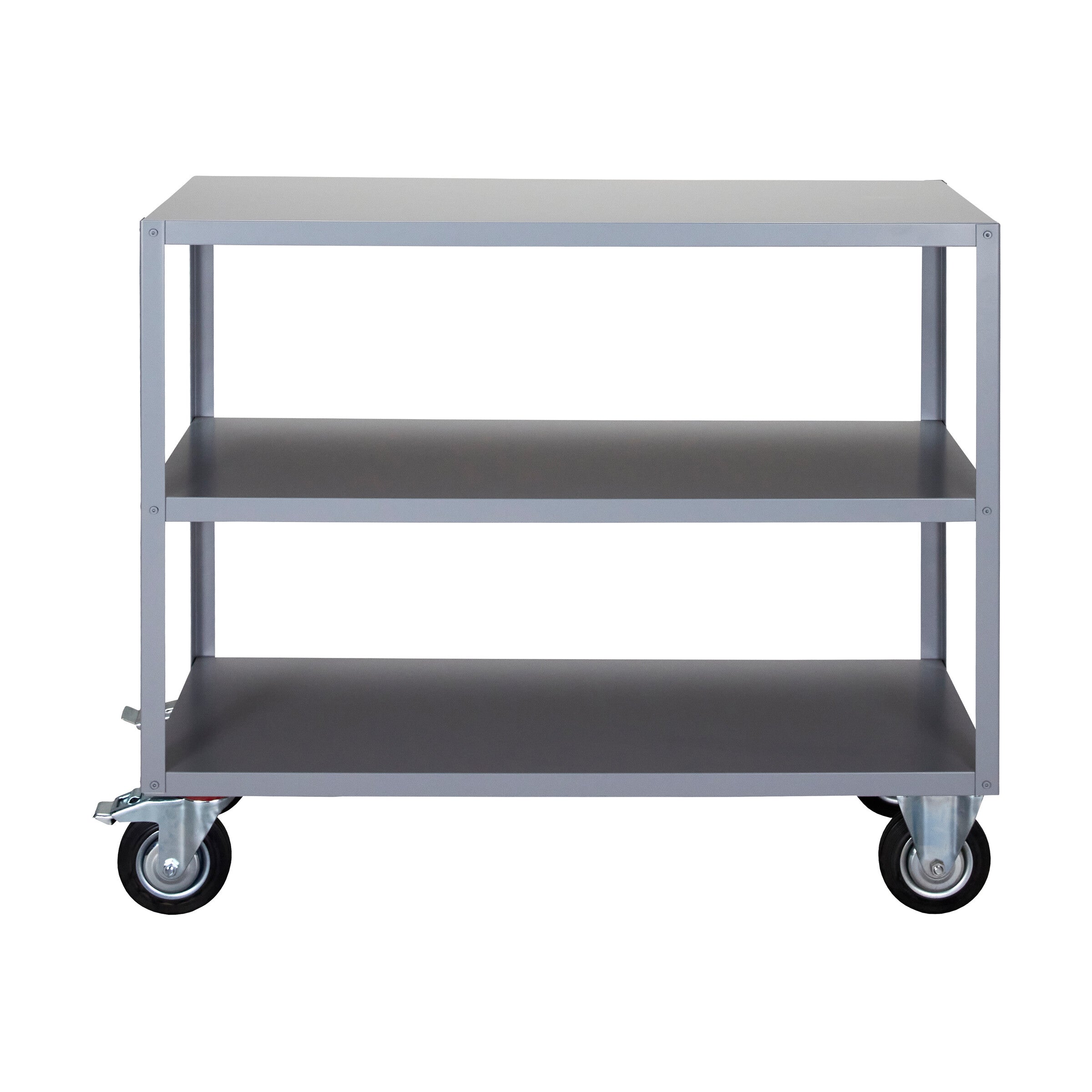 House Doctor Regal mit 4 Rollen HDTROLLEY Stahl grau | 120x101cm