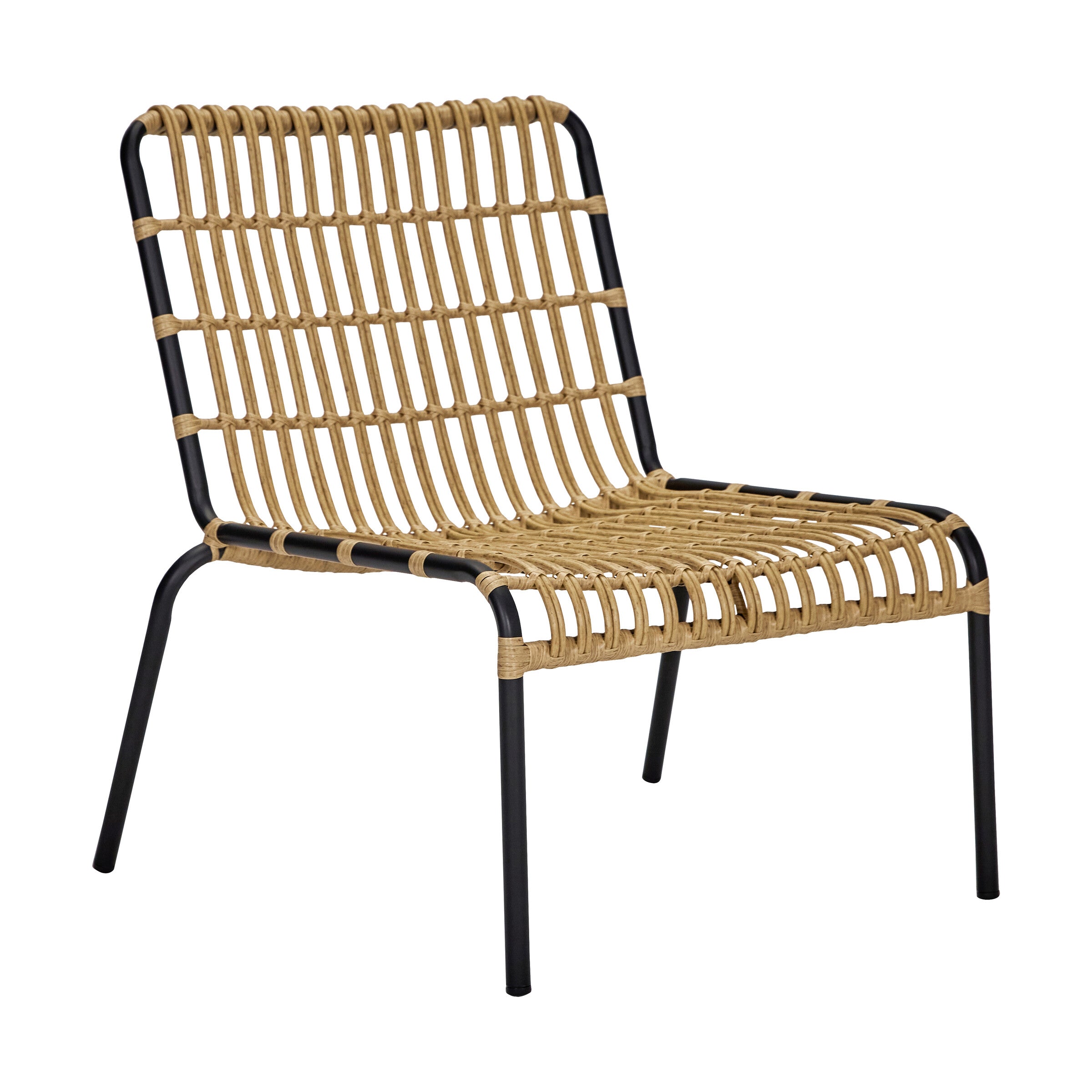 House Doctor Lounge-Stuhl LOKA natur