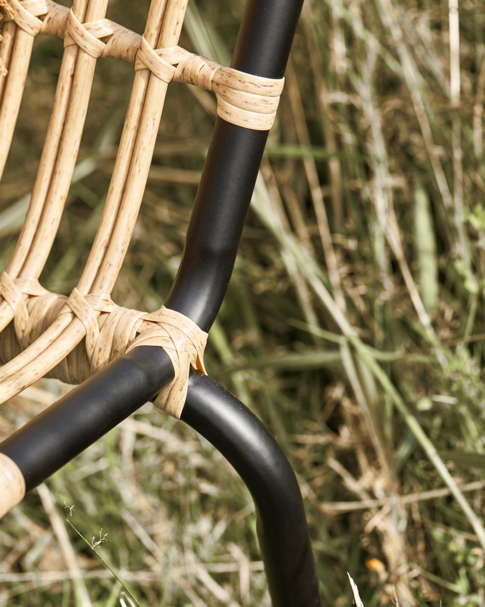 House Doctor Lounge-Stuhl LOKA natur