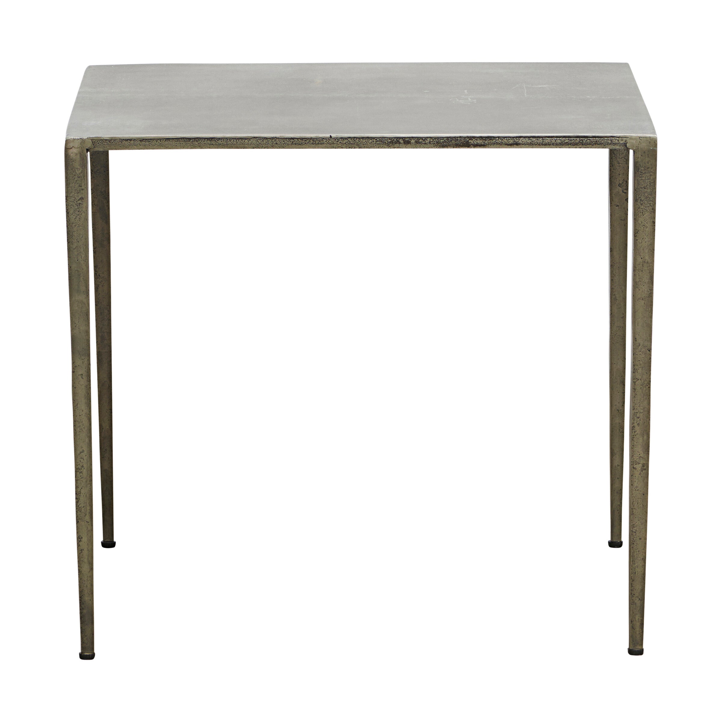 House Doctor Beistelltisch RANCHI antik-grau | 50x50x45cm