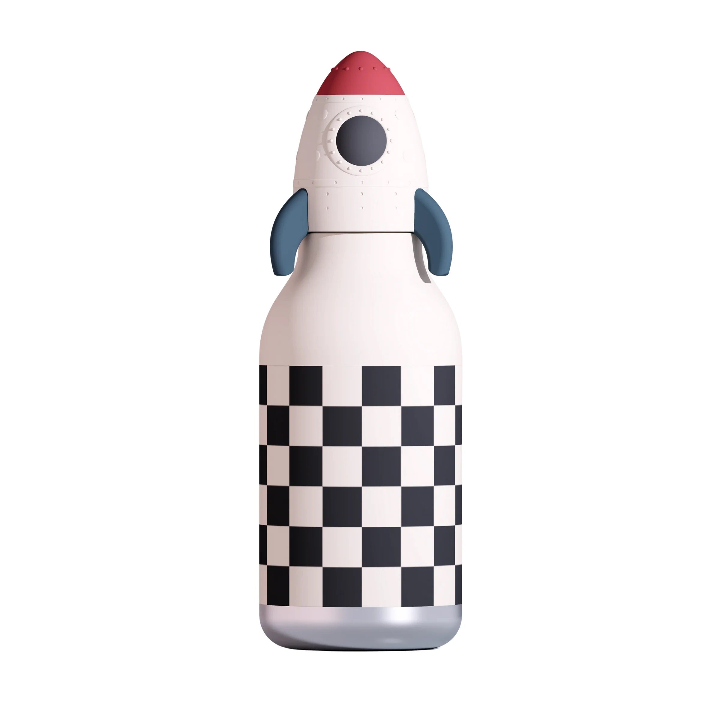 Asobu® Kindertrinkflasche BESTIE mit Strohhalm 460ml - RAKETE