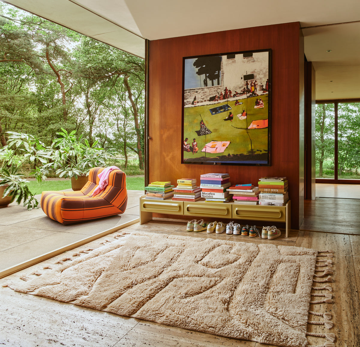 Hkliving LAZY LOUNGE CHAIR outdoor retro