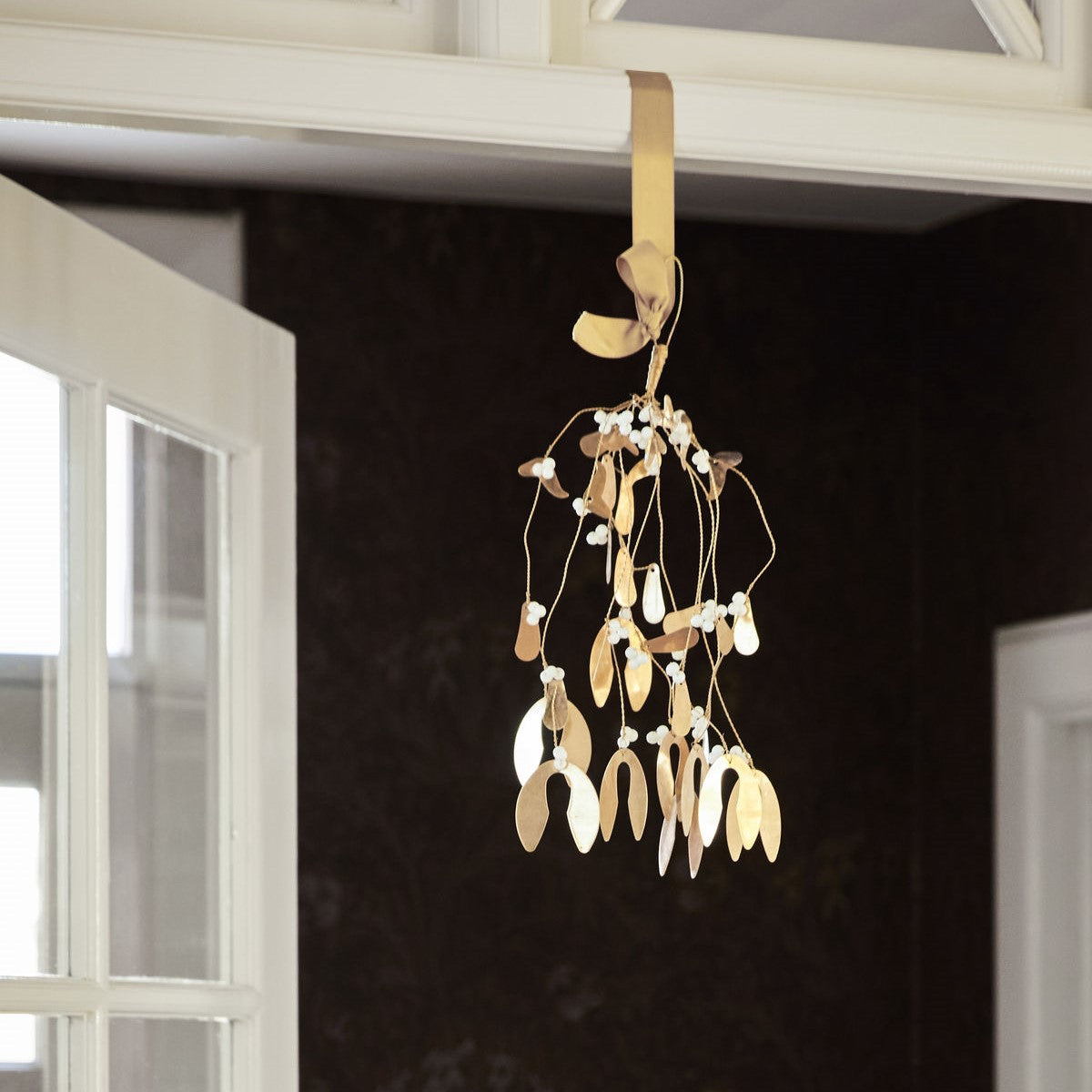House Doctor Ornament MISTLETOE messing | 15x37 cm