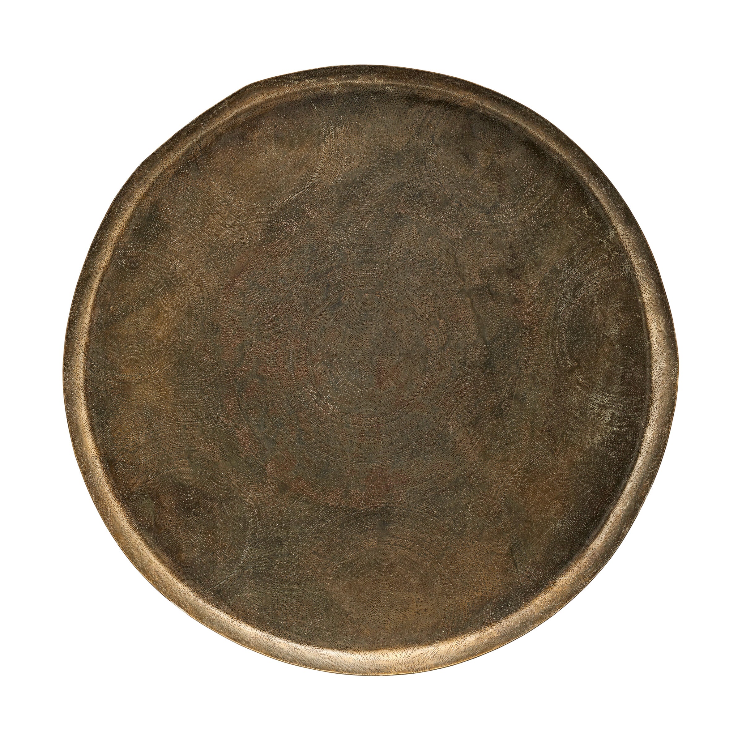 House Doctor Tablett JHANSI antikes Messing-Finish
