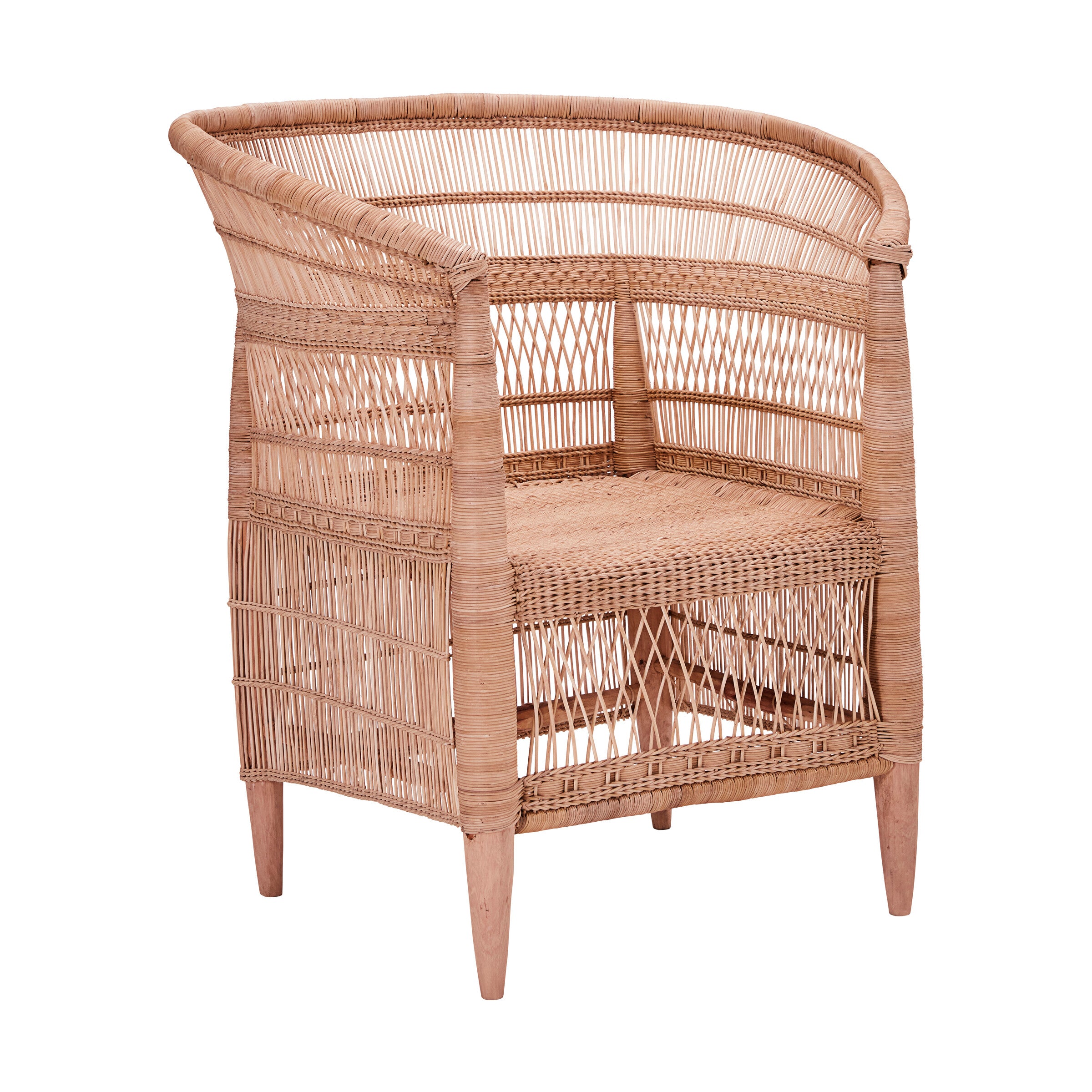 House Doctor Stuhl mit Armlehne RIKA natur