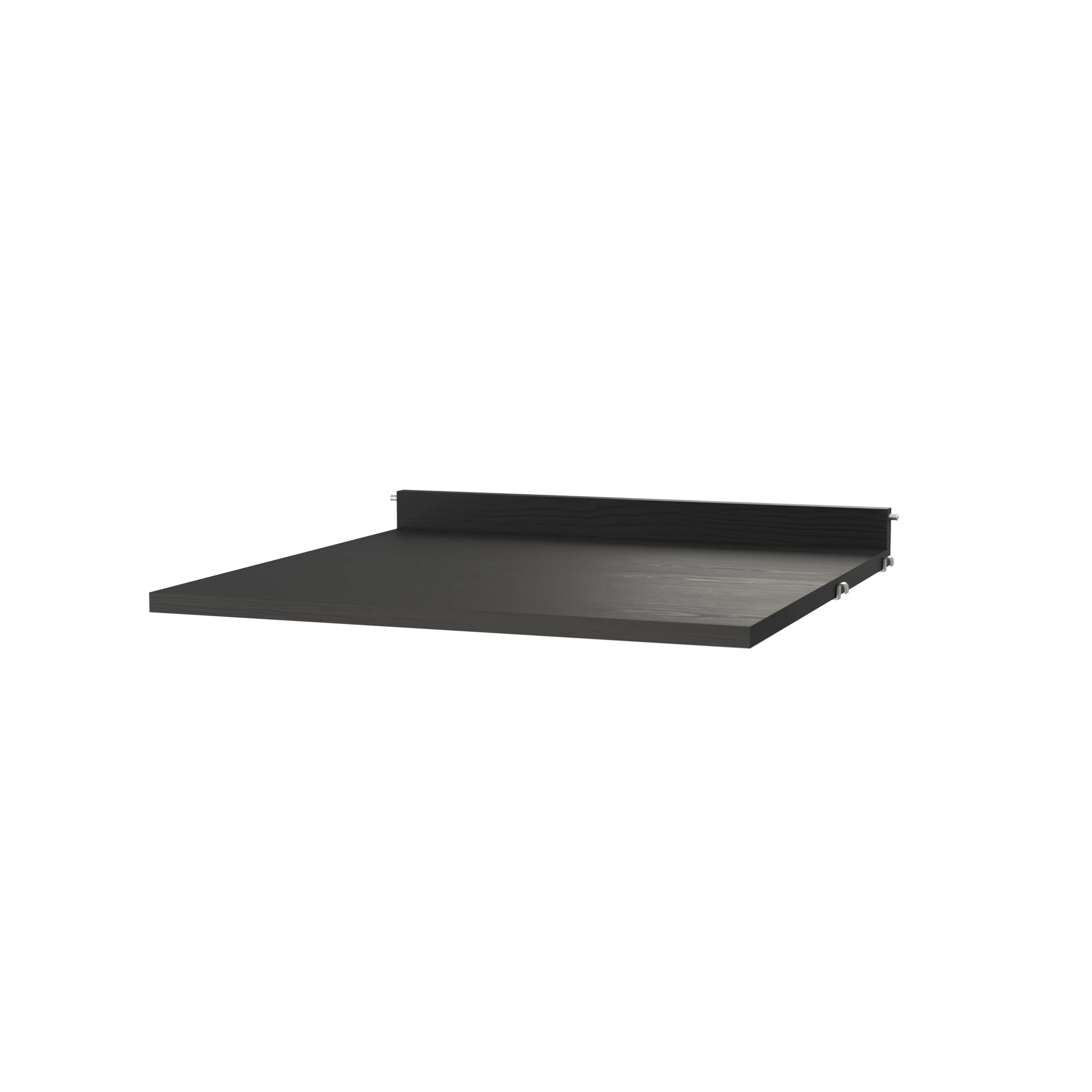 String Furniture Schreibtisch B58 x T58, Schwarz gebeizte Esche