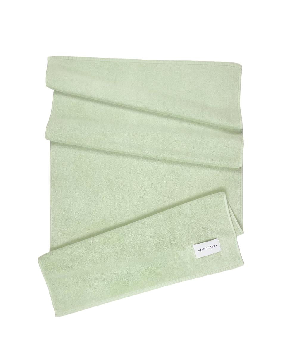 Maison Deux Badetuch SOLID COLOR Sage | 140x70cm