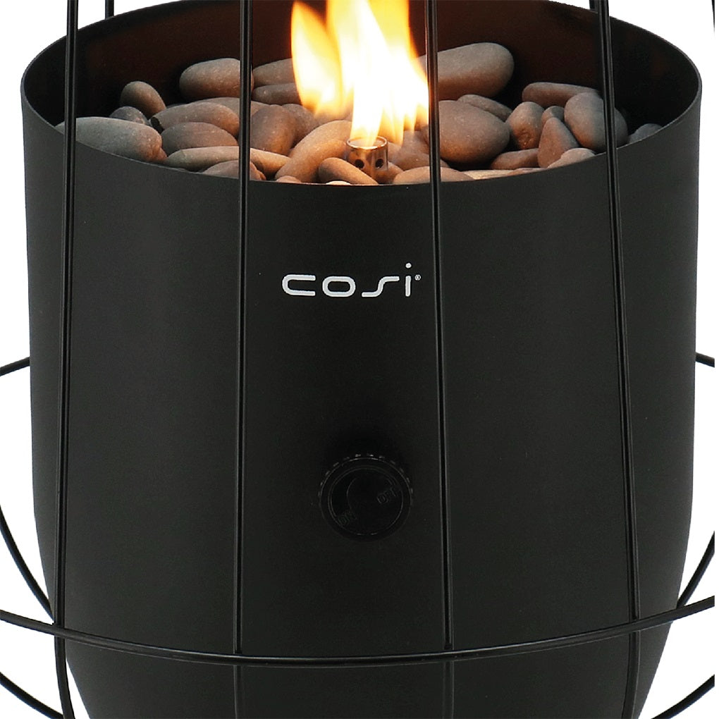 Cosifire Tischfeuer Cosiscoop BASKET black | Ø 31x31cm