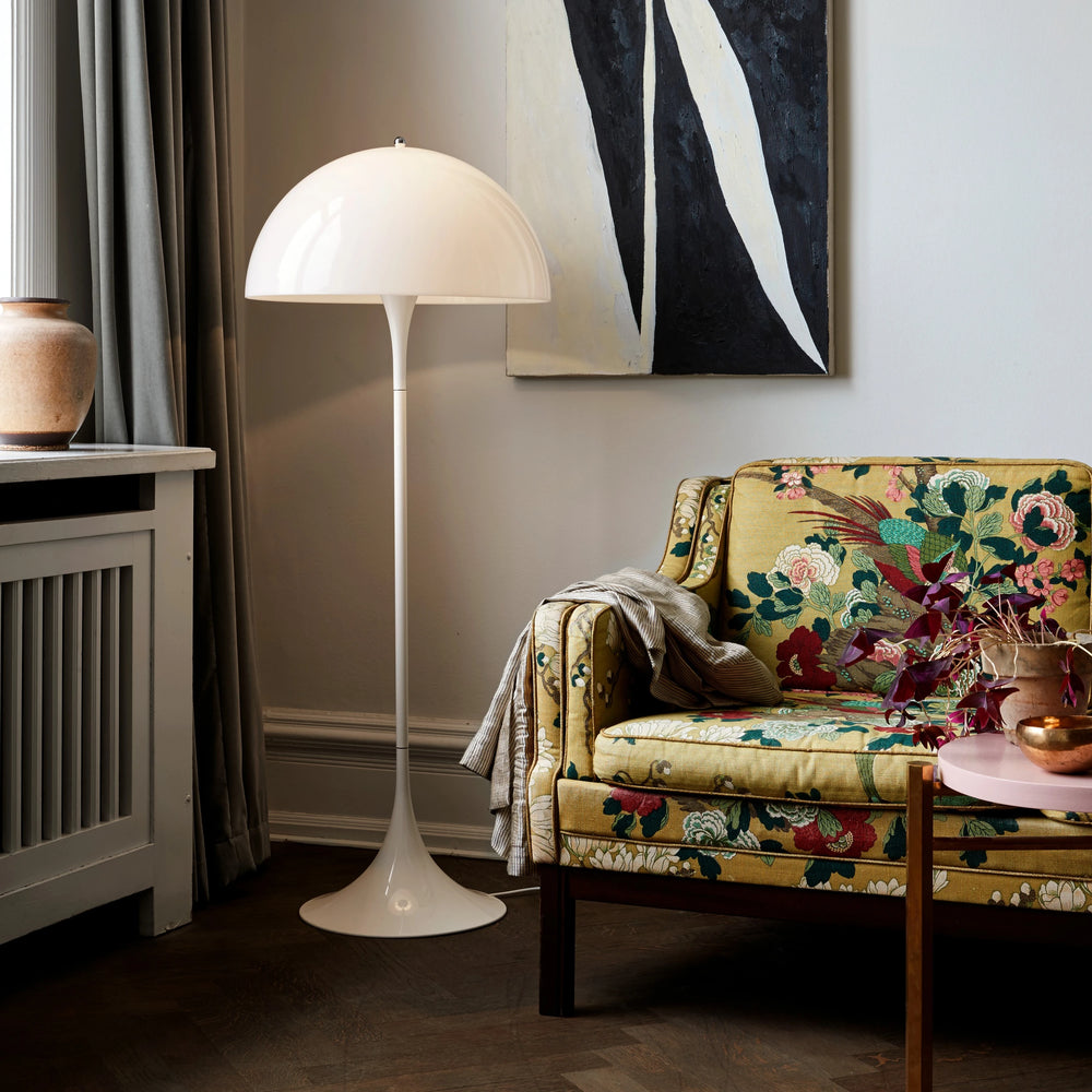 Louis Poulsen Stehleuchte PANTHELLA 400 FLOOR OPAL WHITE V3 | Ø40x103cm