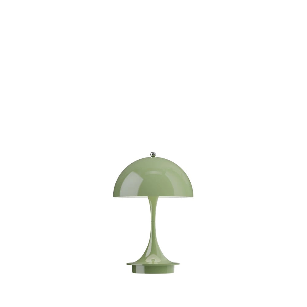 Louis Poulsen Tischleuchte PANTHELLA 160 MOSS GREEN portable V3 | Ø16x23,8cm