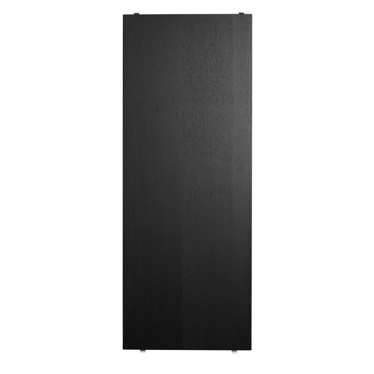 String Furniture Regalboden B78 x T30, Schwarz gebeizte Esche, 3er Pack