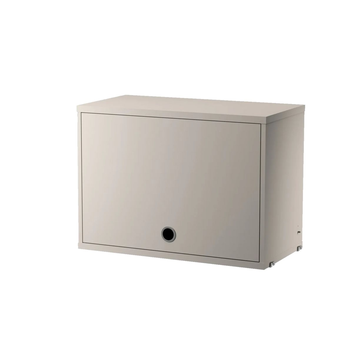 String Furniture Schrank mit Klapptür B58 x T30 x H42, Beige
