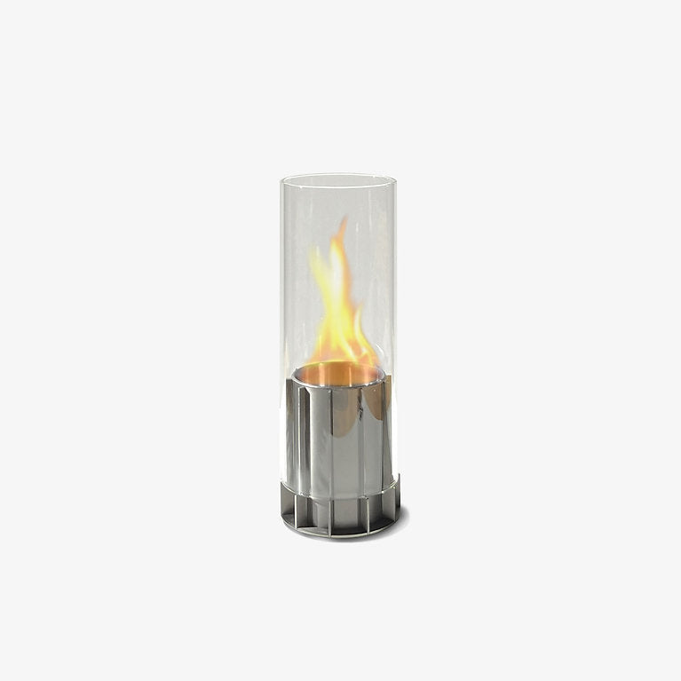 TOMMRE Laterne KOTTE + SPIRA Ethanol Lampe Gun Metal | Ø28x31cm