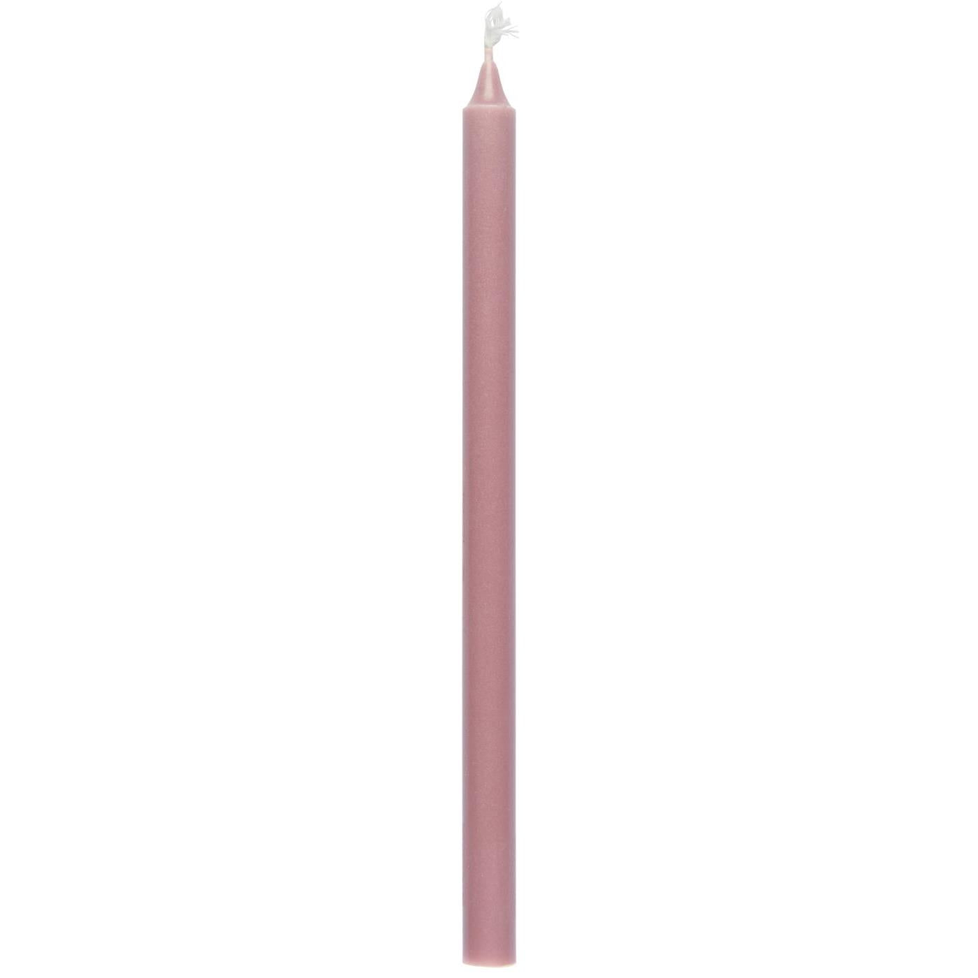 IB Laursen Kerze CELIA dünn hoch malva | Ø1,3cm H20cm