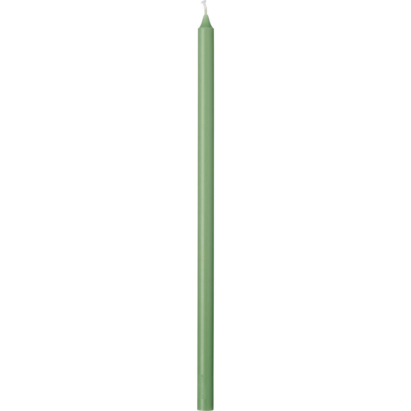 IB Laursen Kerze CELIA dünn hoch green tea | Ø 1,3cm H30cm