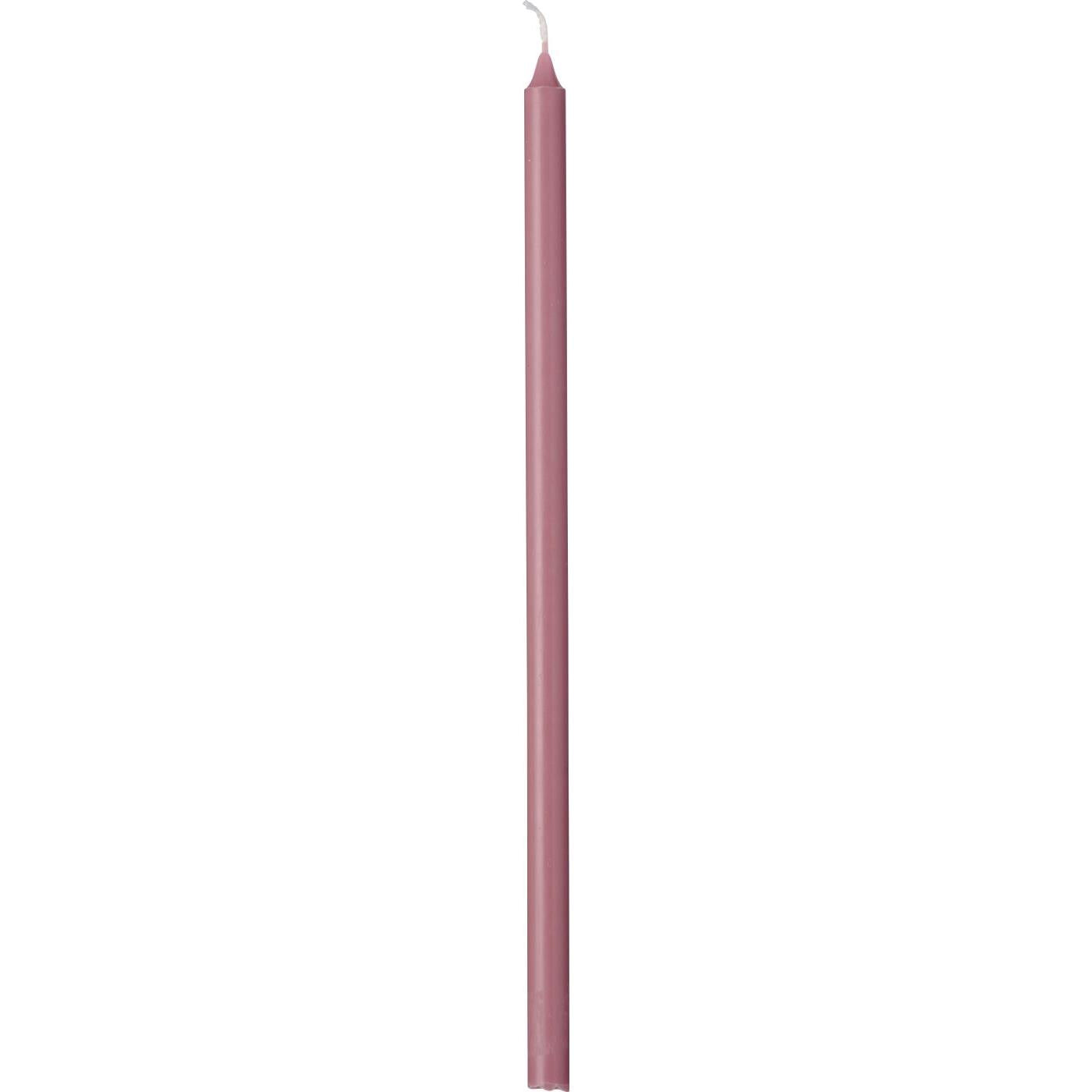 IB Laursen Kerze CELIA dünn hoch malva | Ø1,3cm H30cm