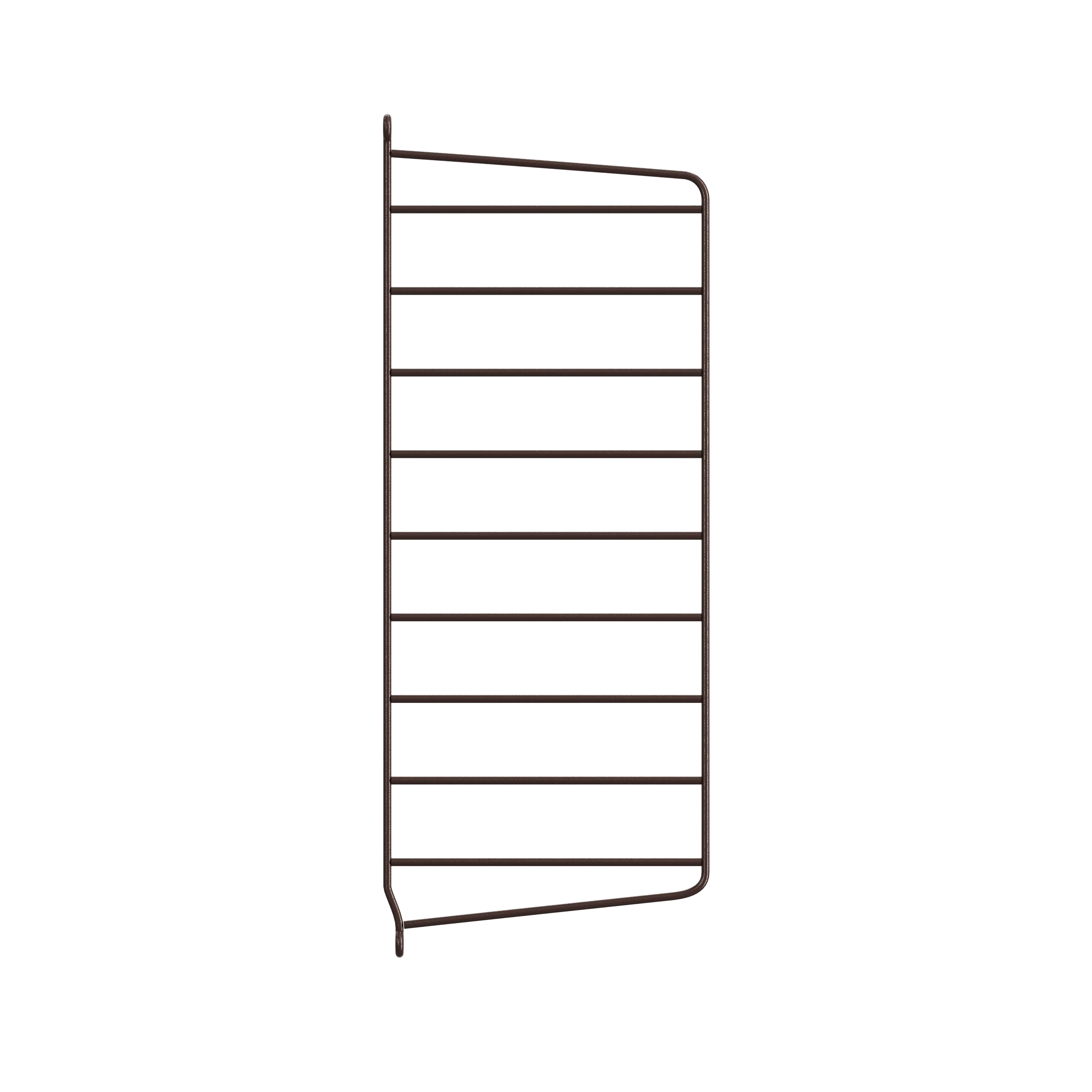 String Furniture Wandleiter T20 x H50, Dunkelbraun, 1er Pack