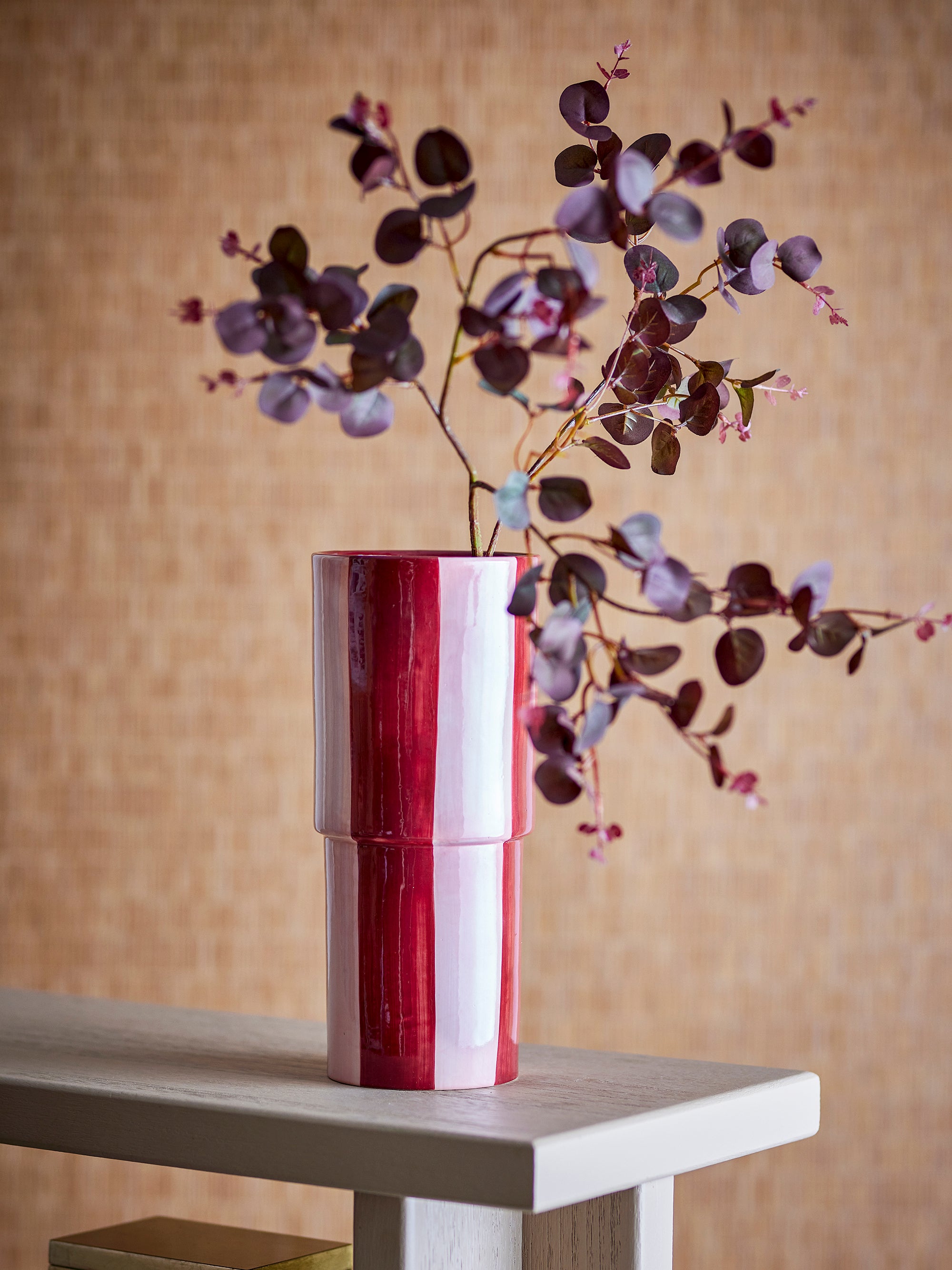 Bloomingville Vase FLOKI rose | Ø14x31cm