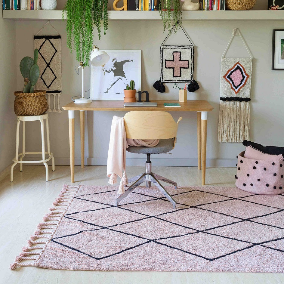 Lorena Canals waschbarer Teppich BERBER vintage nude | 200x140cm