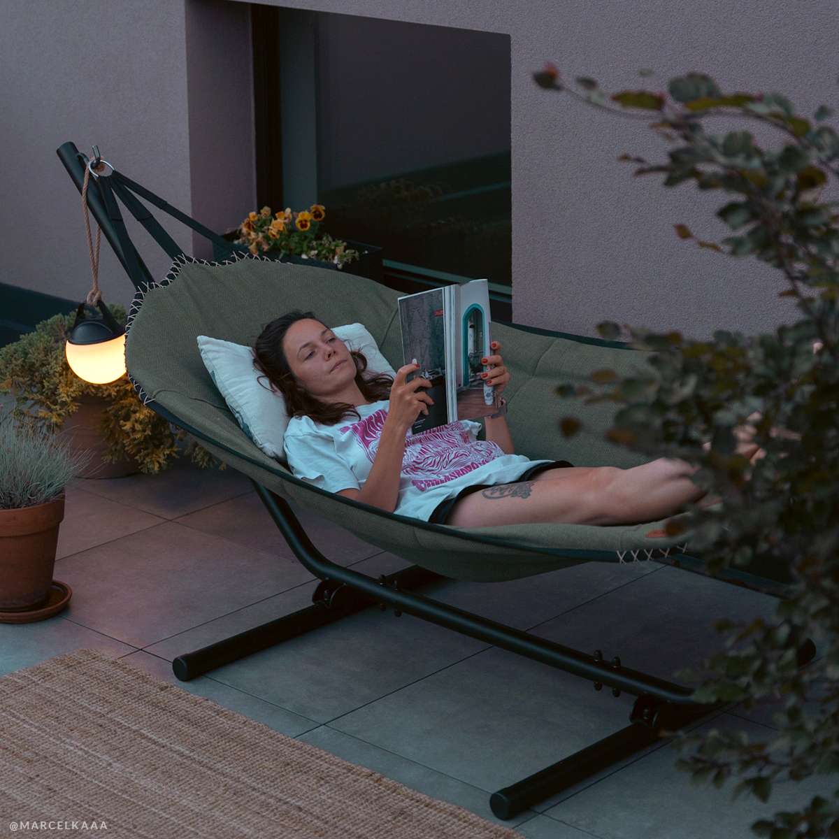 SACKit Hängematte mit Gestell COBANA HAMMOCK | 291x106cm