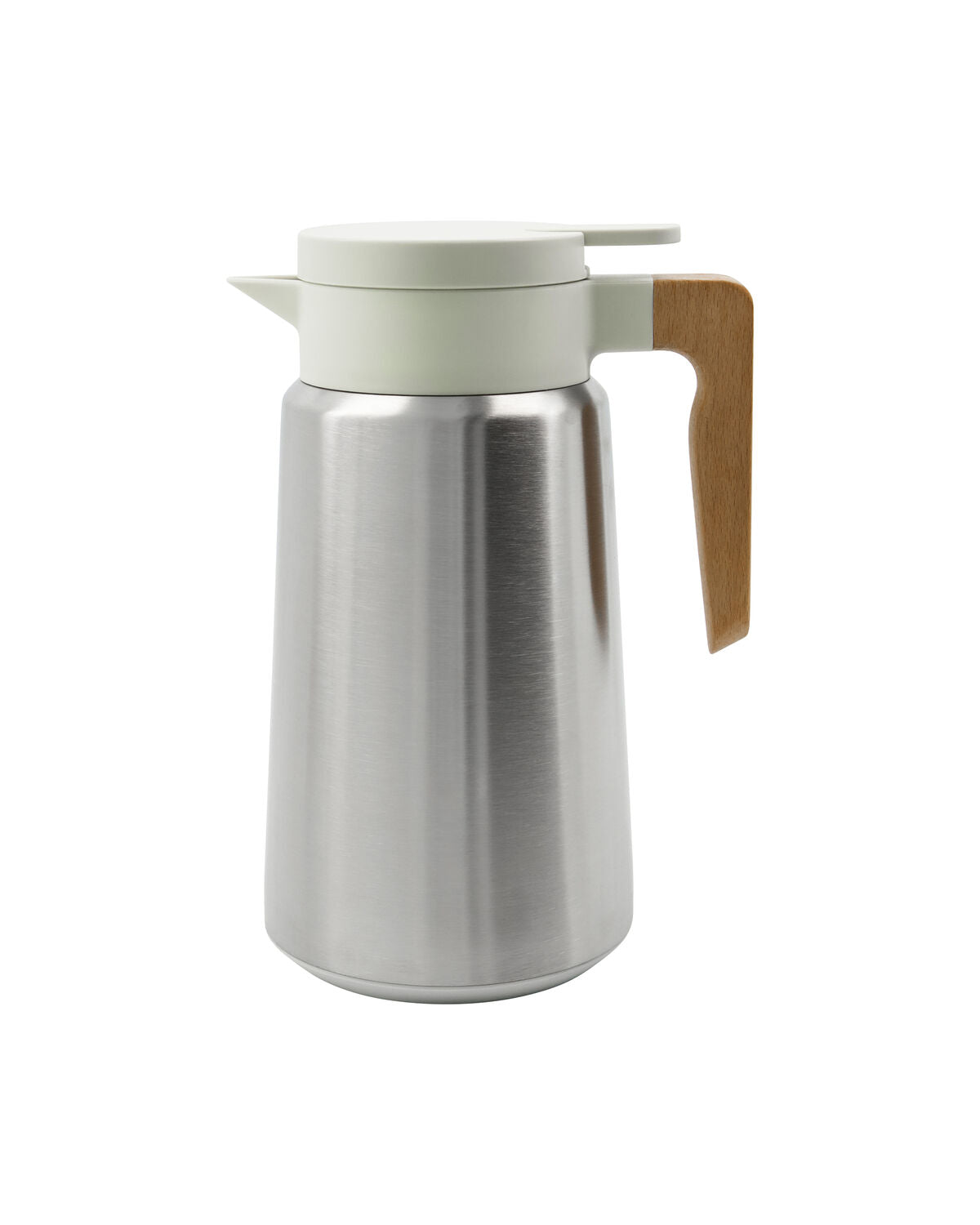 House Doctor Thermoskanne COLE 1,8 L silber off-white | Ø16x25,8 cm