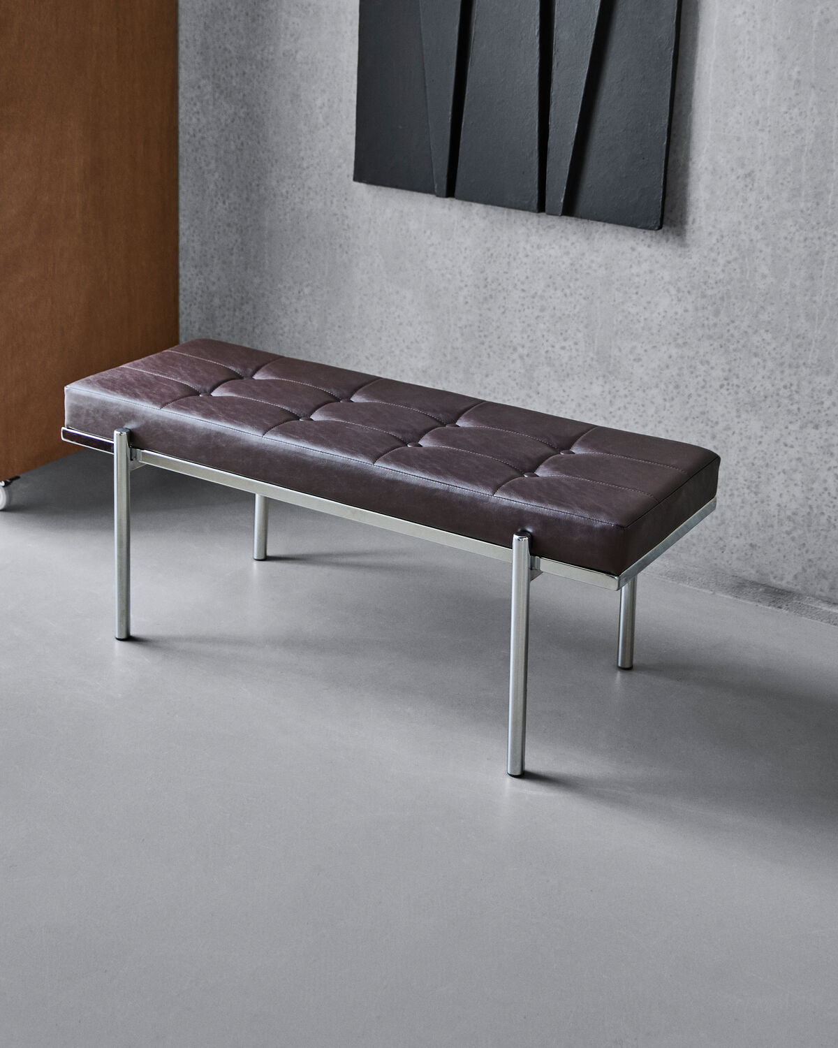 House Doctor Bank LAO Maulbeere Chromoptik | 110x40x45 cm