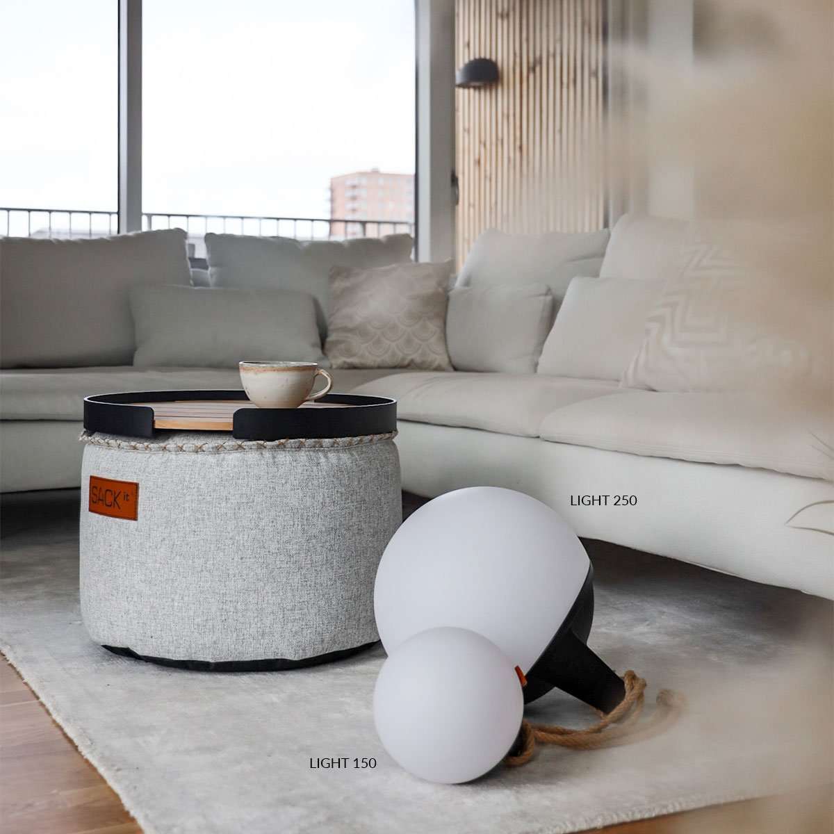 SACKit Indoor-/Outdoor Akku Leuchte LIGHT