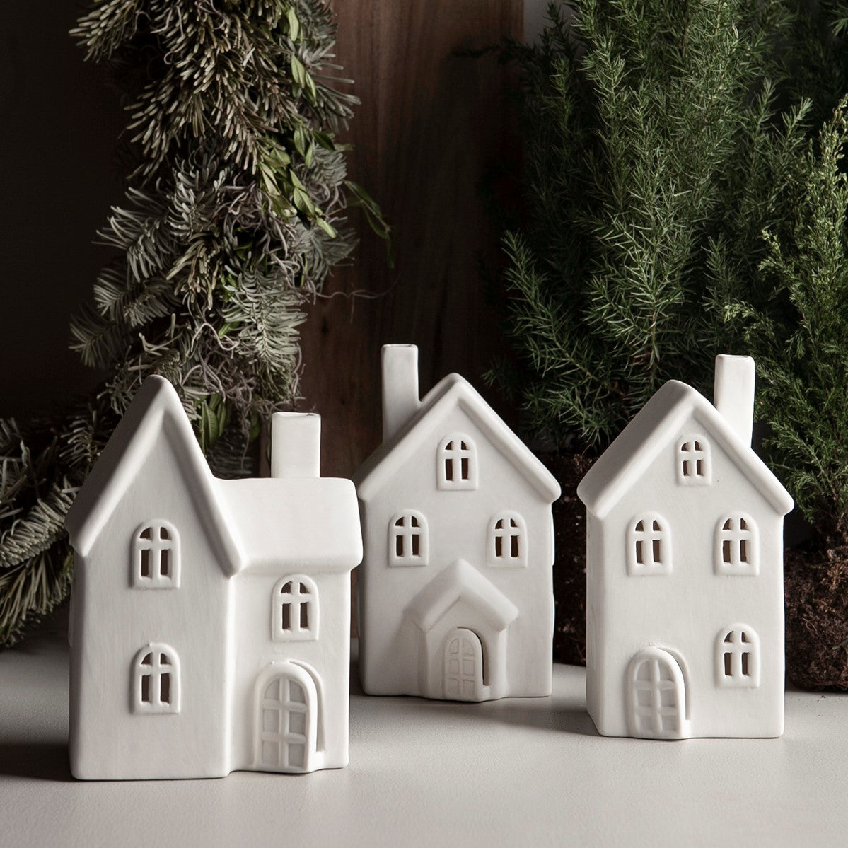 Storefactory Dekorationshaus BYN Nr. 12 Keramik weiß |10x8x16 cm