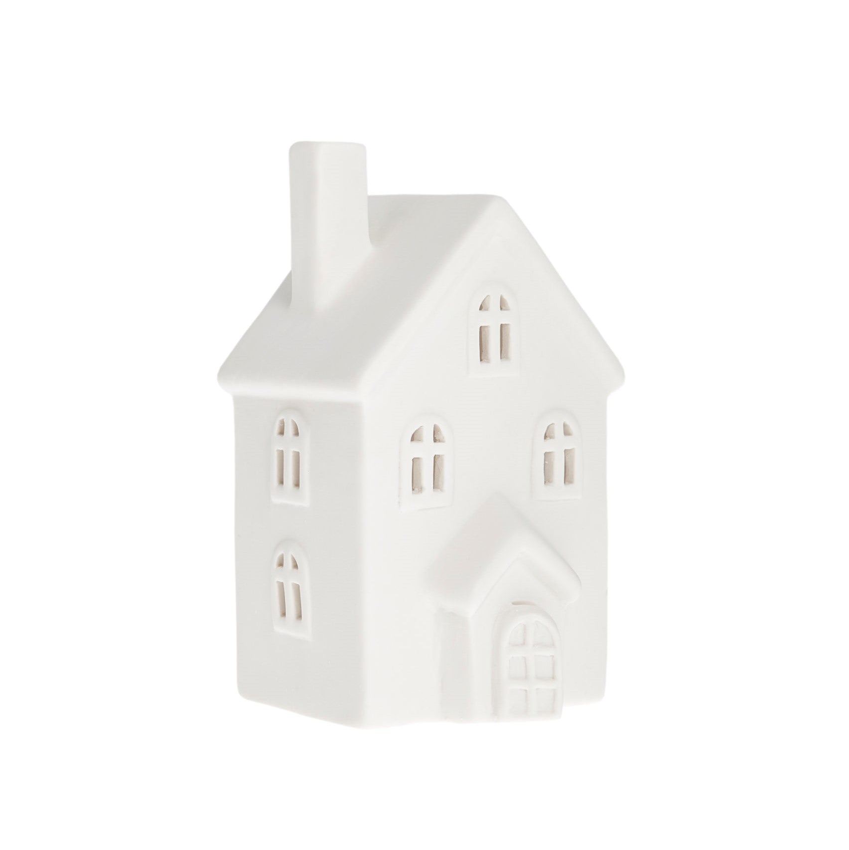 Storefactory Dekorationshaus BYN Nr. 12 Keramik weiß |10x8x16 cm