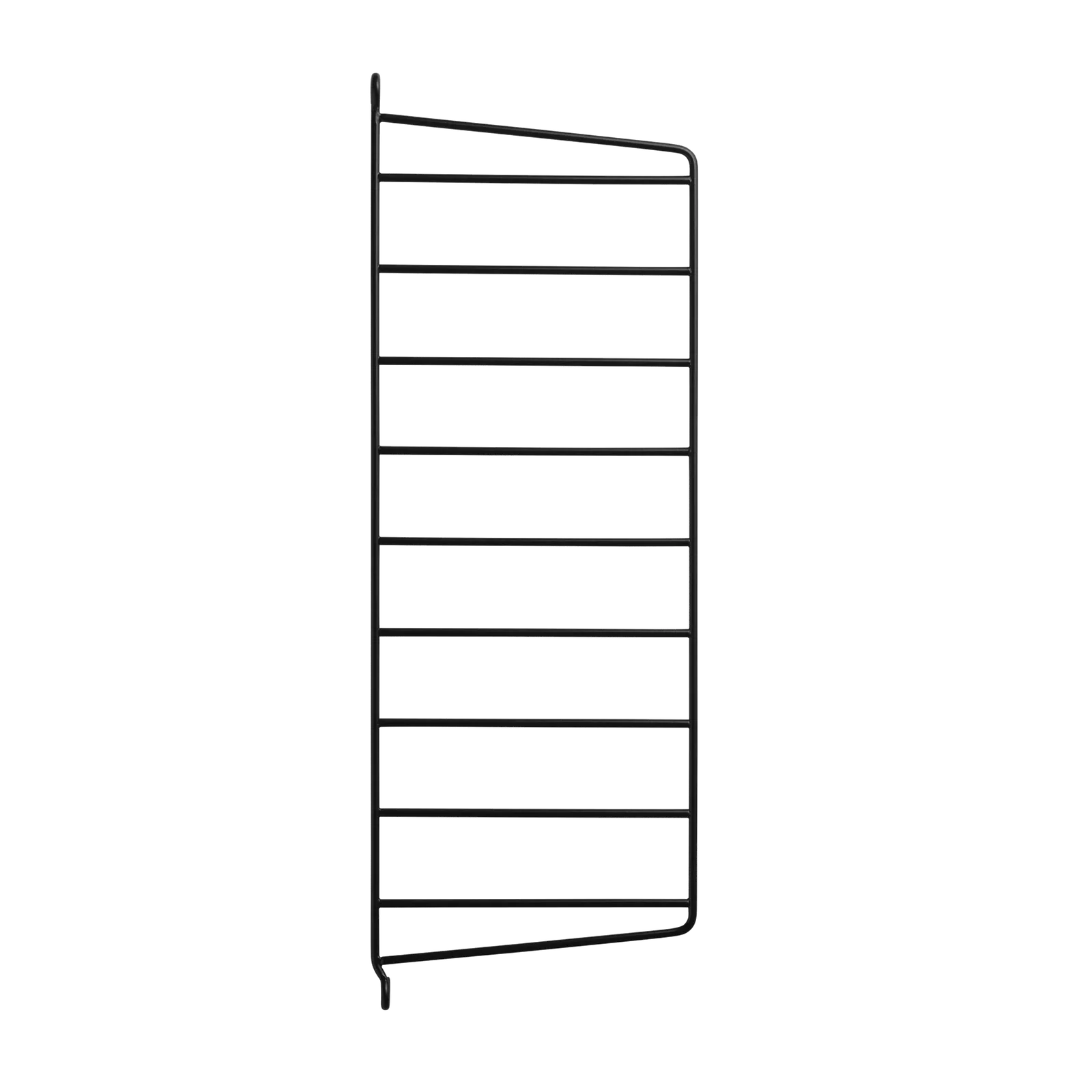 String Furniture Wandleiter T20 x H50, Schwarz, 2er Pack