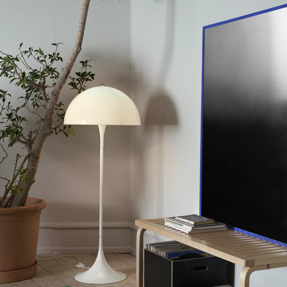 Louis Poulsen Stehleuchte PANTHELLA 400 FLOOR OPAL WHITE V3 | Ø40x103cm