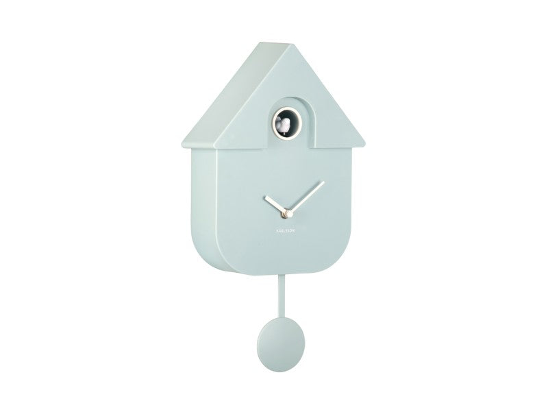 Karlsson Kuckucksuhr MODERN CUCKOO soft blue | 8,5x21,5x41 cm