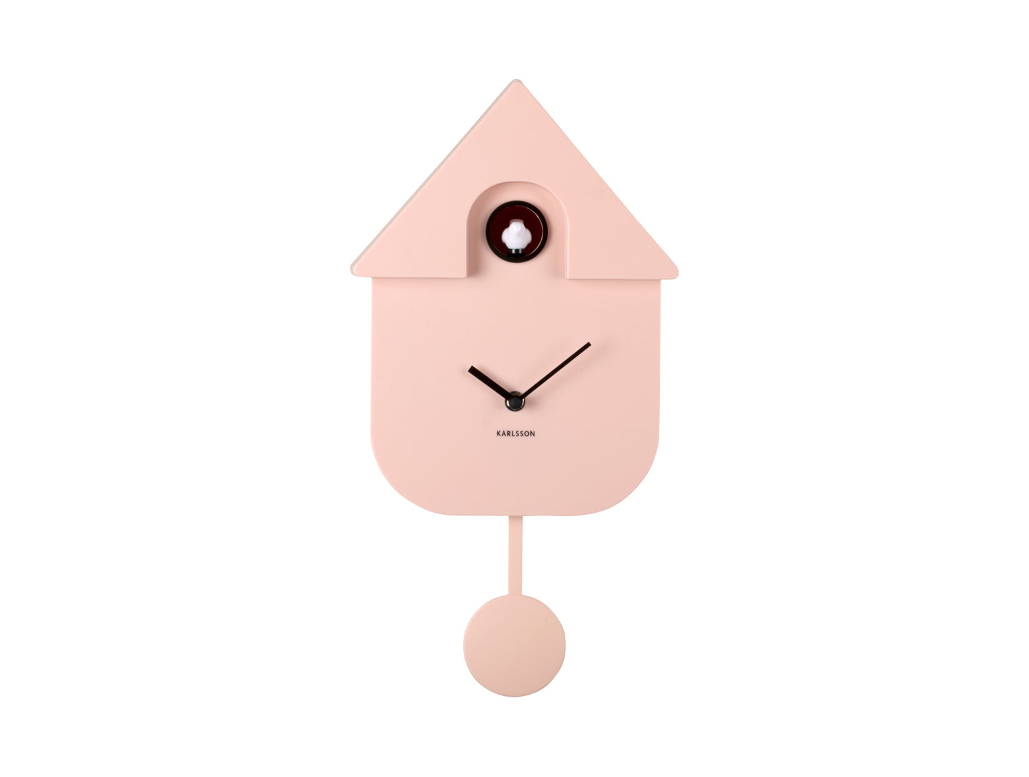 Karlsson Kuckucksuhr MODERN CUCKOO soft pink | 41x22cm