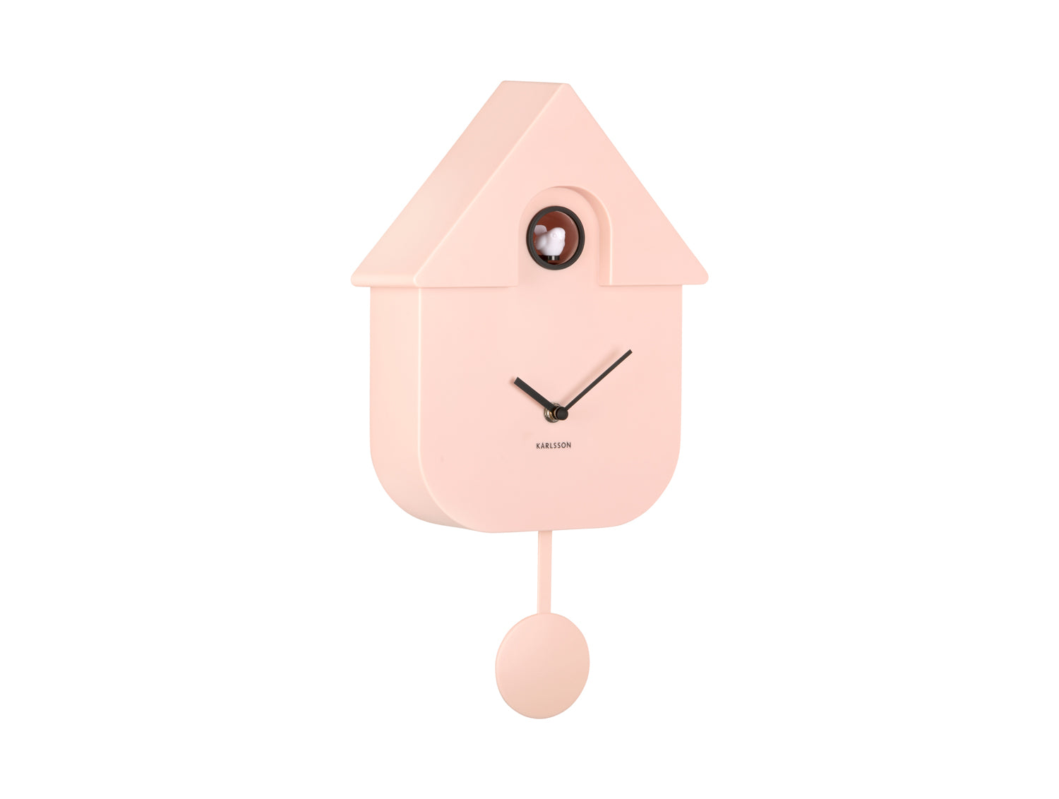 Karlsson Kuckucksuhr MODERN CUCKOO soft pink | 41x22cm
