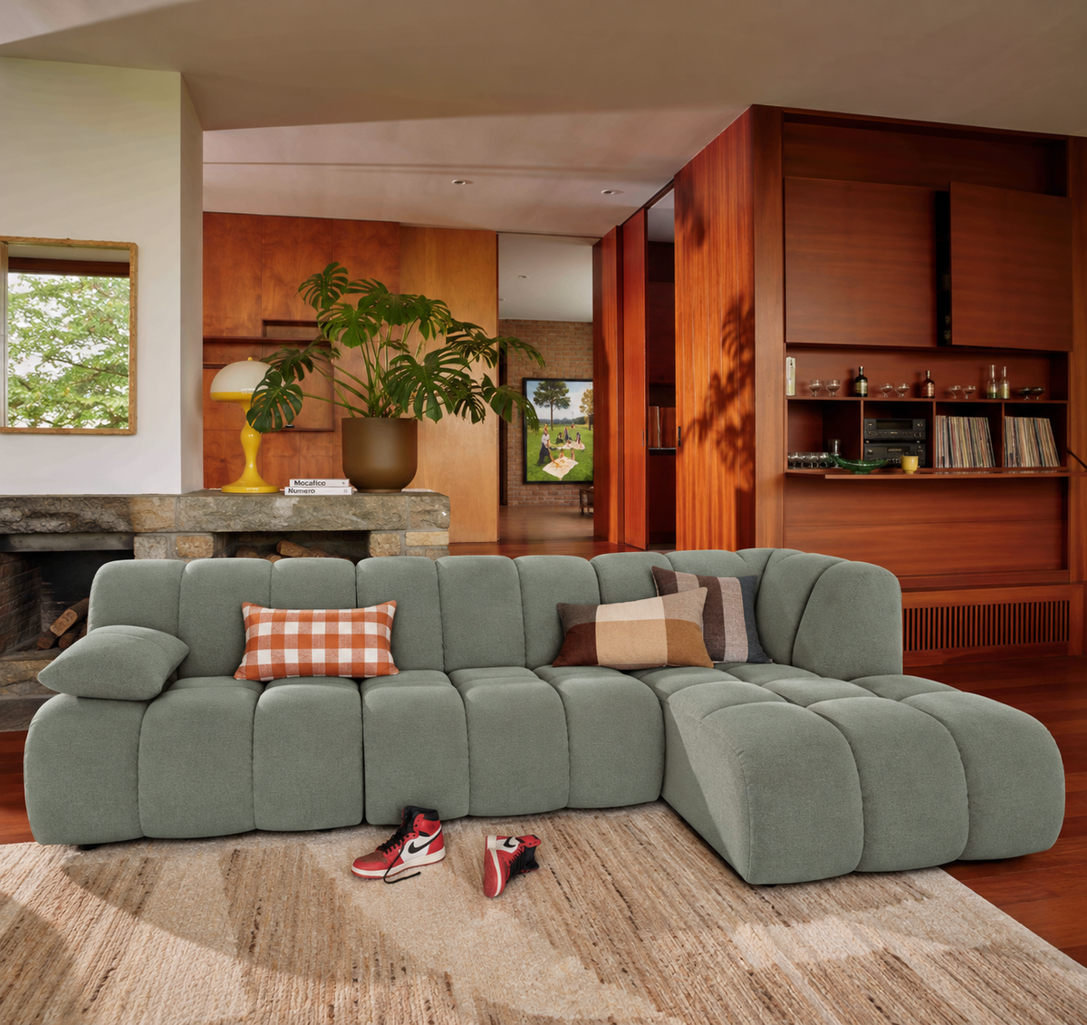 HKliving modulare Couch WAVE dallas breeze
