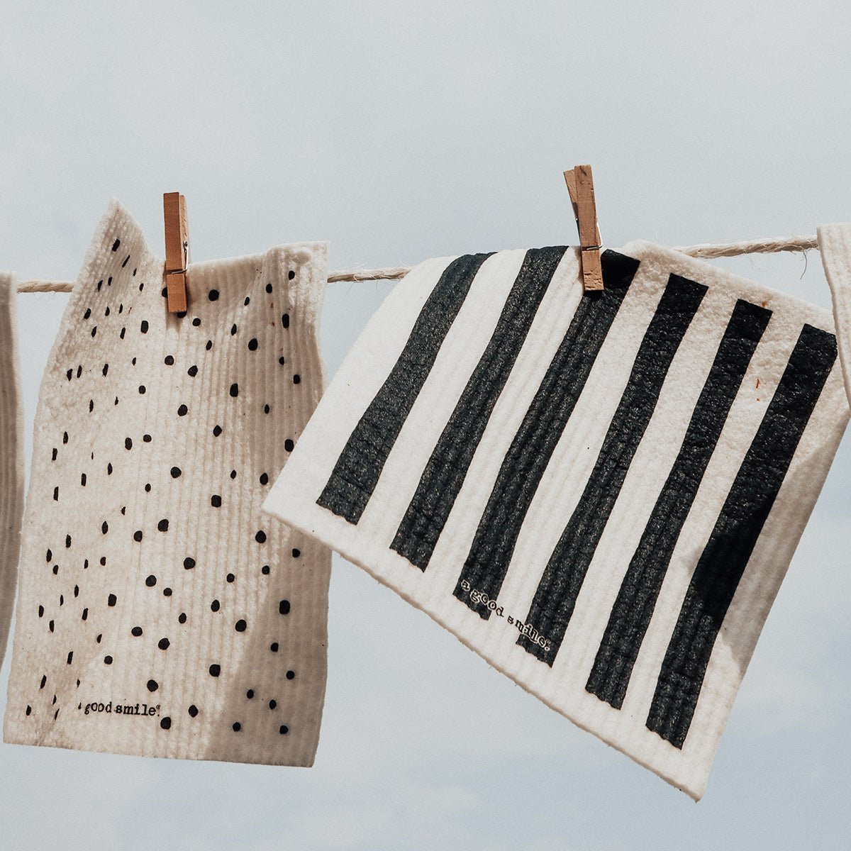 a good smile Schwammtuch DOTS & STRIPES 2er Set - Sir Henrys